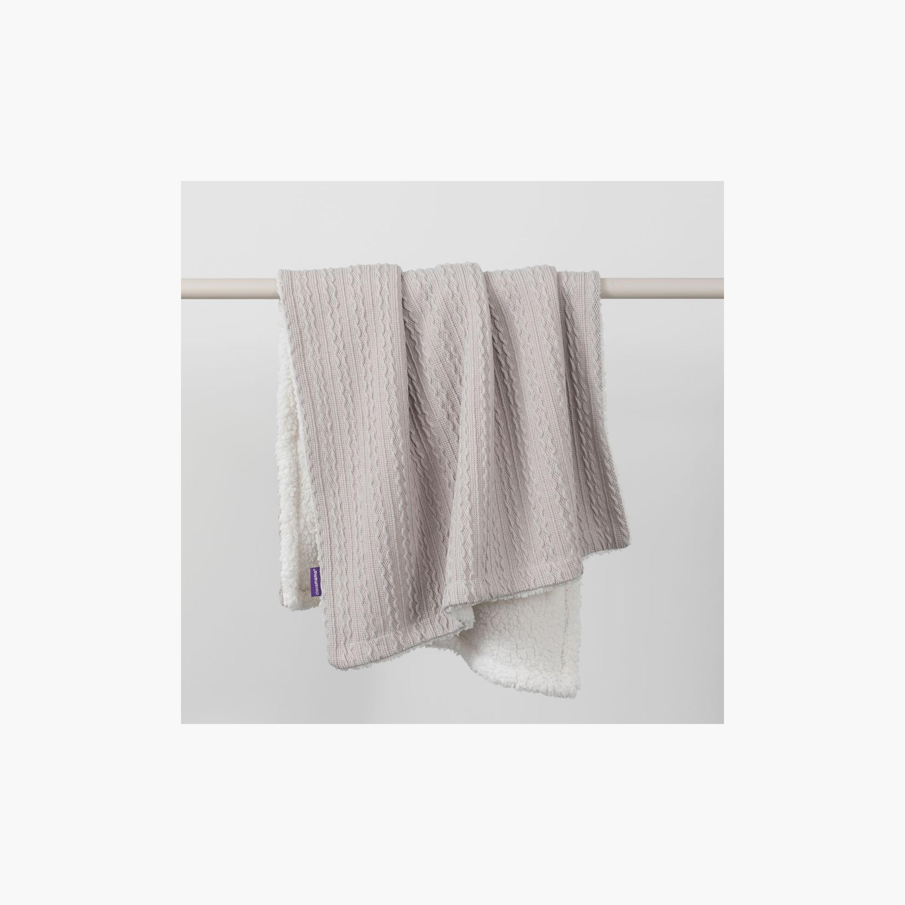بطانية شيربا فاخرة للأطفال من كليفاماما - 75 × 100 سم-baby-nursery-blanketsandswaddles-blanketsandquilts-image-2