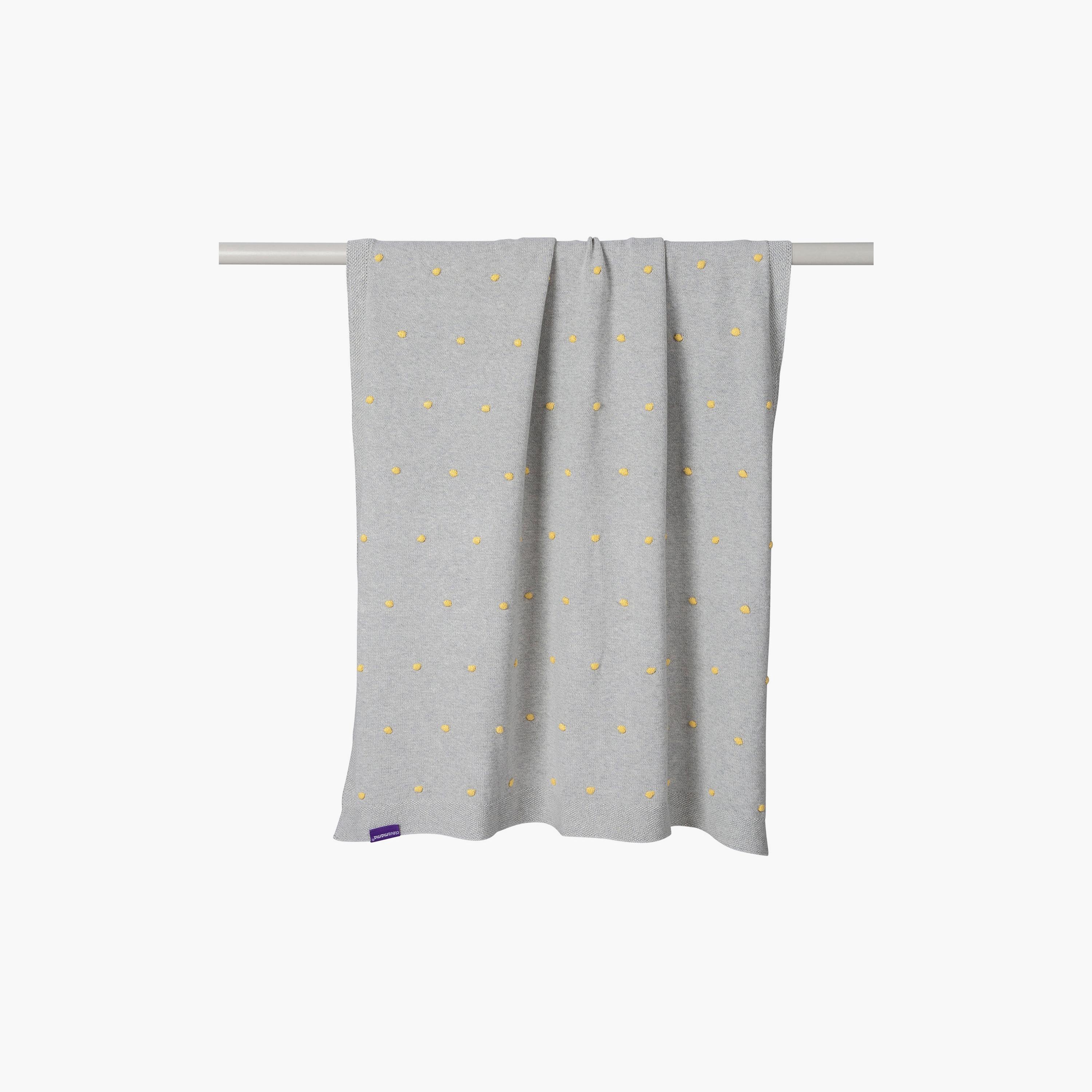 بطانية أطفال عضوية من القطن المحبوك بوم بوم من كليفاماما - 80 × 100 سم-baby-nursery-blanketsandswaddles-blanketsandquilts-image-2