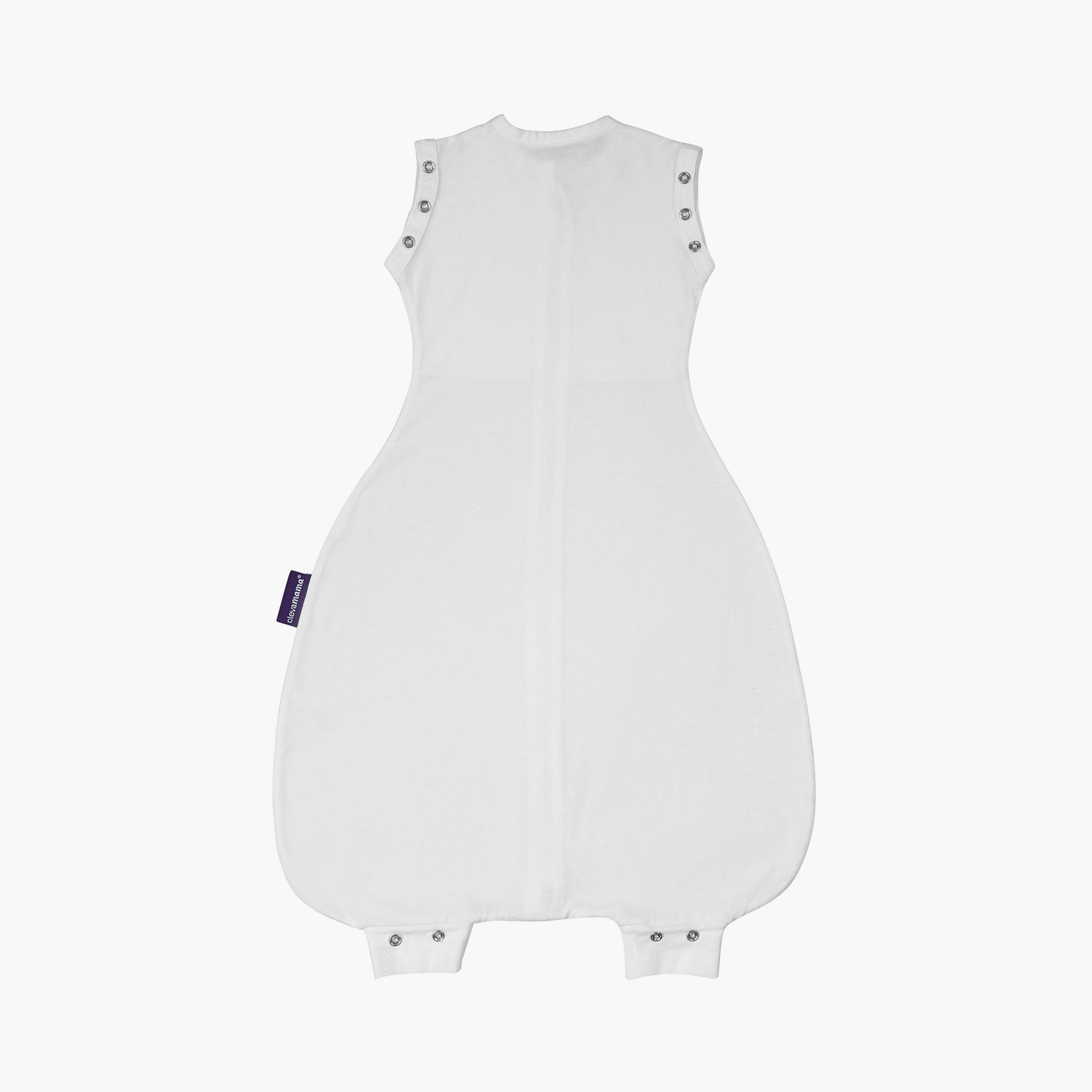 ClevaMama 3 in 1 Nite Nite Solid Sleeveless Romper - Sleeping Bag  - 1 Tog - 0-9 Months-baby-boys-clothing-rompers-image-3