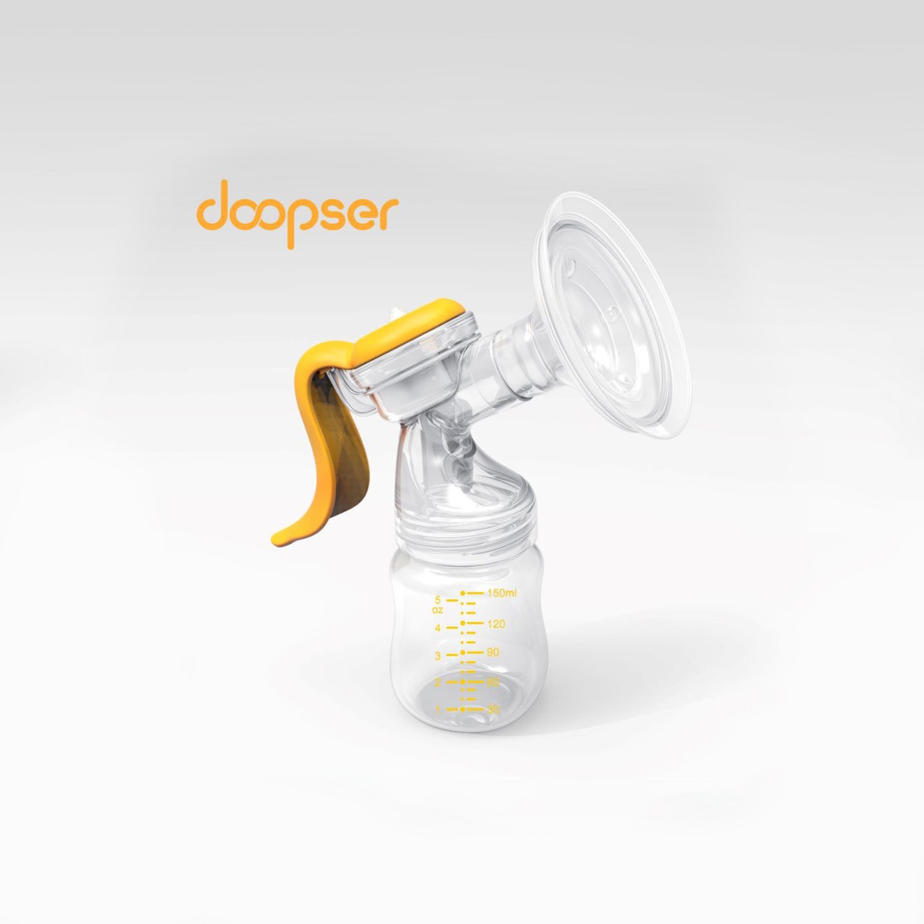 Doopser Manual Breast Pump - 150 ml-baby-feeding-breastfeedingandcare-image-1