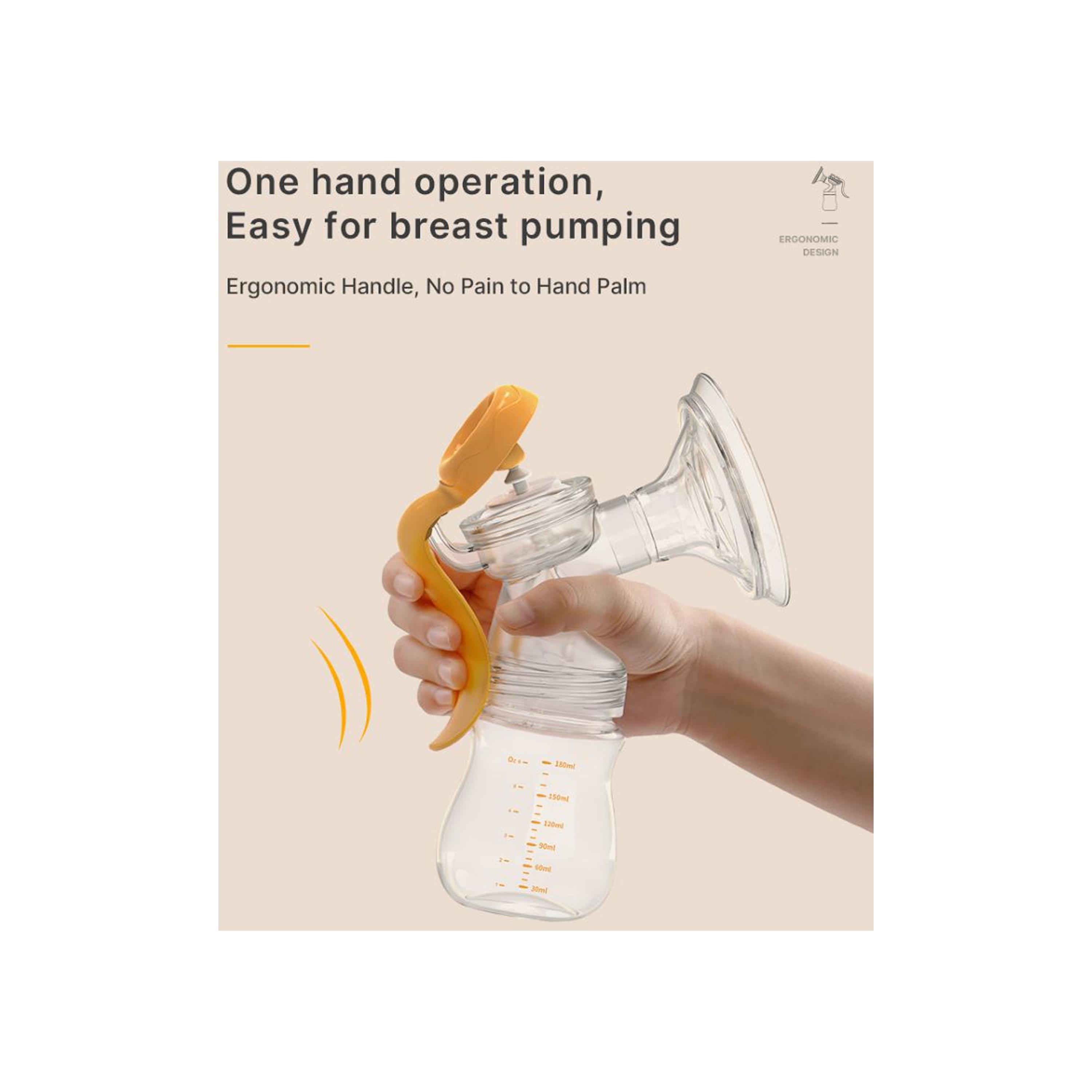 Doopser Manual Breast Pump - 150 ml-baby-feeding-breastfeedingandcare-image-5