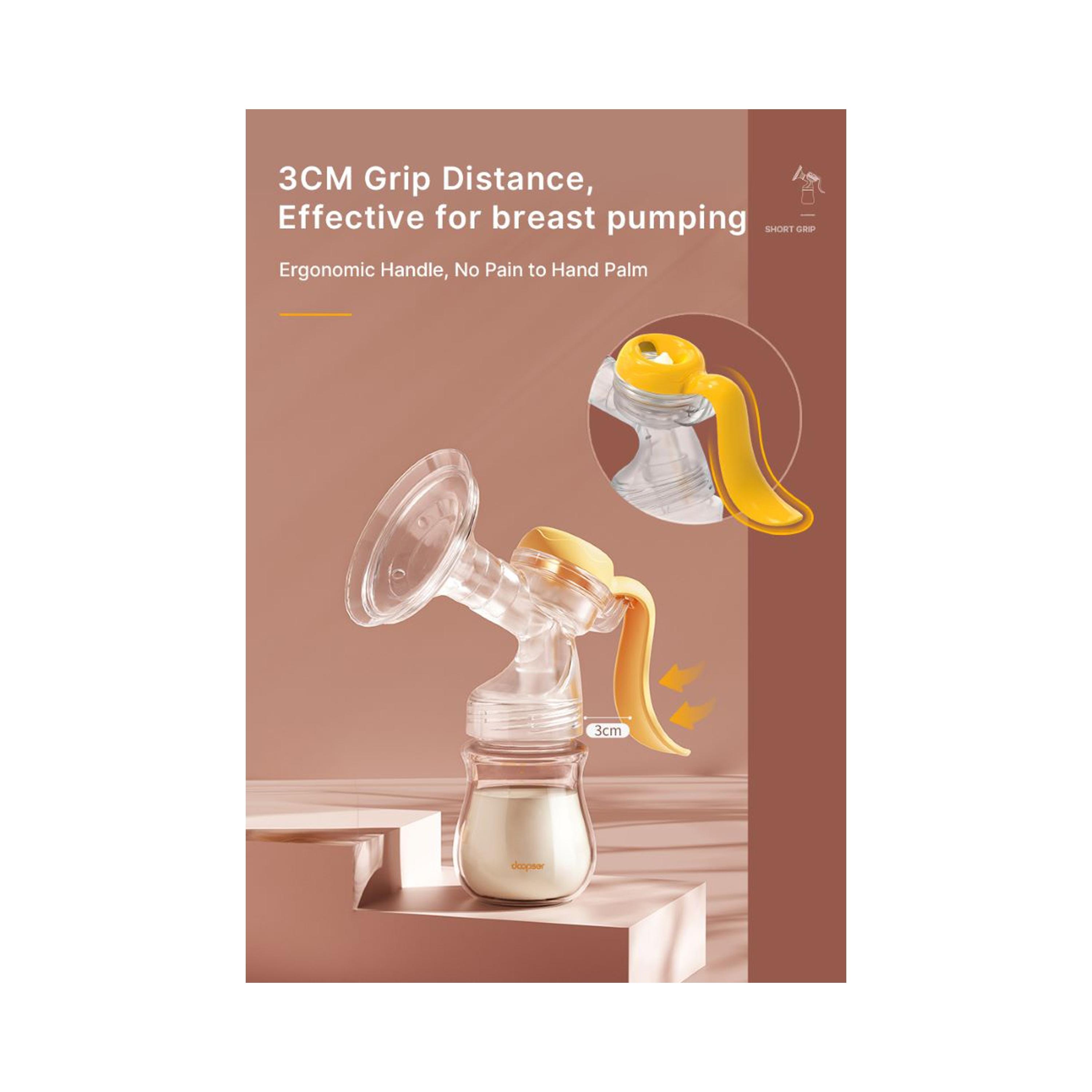 Doopser Manual Breast Pump - 150 ml-baby-feeding-breastfeedingandcare-image-7
