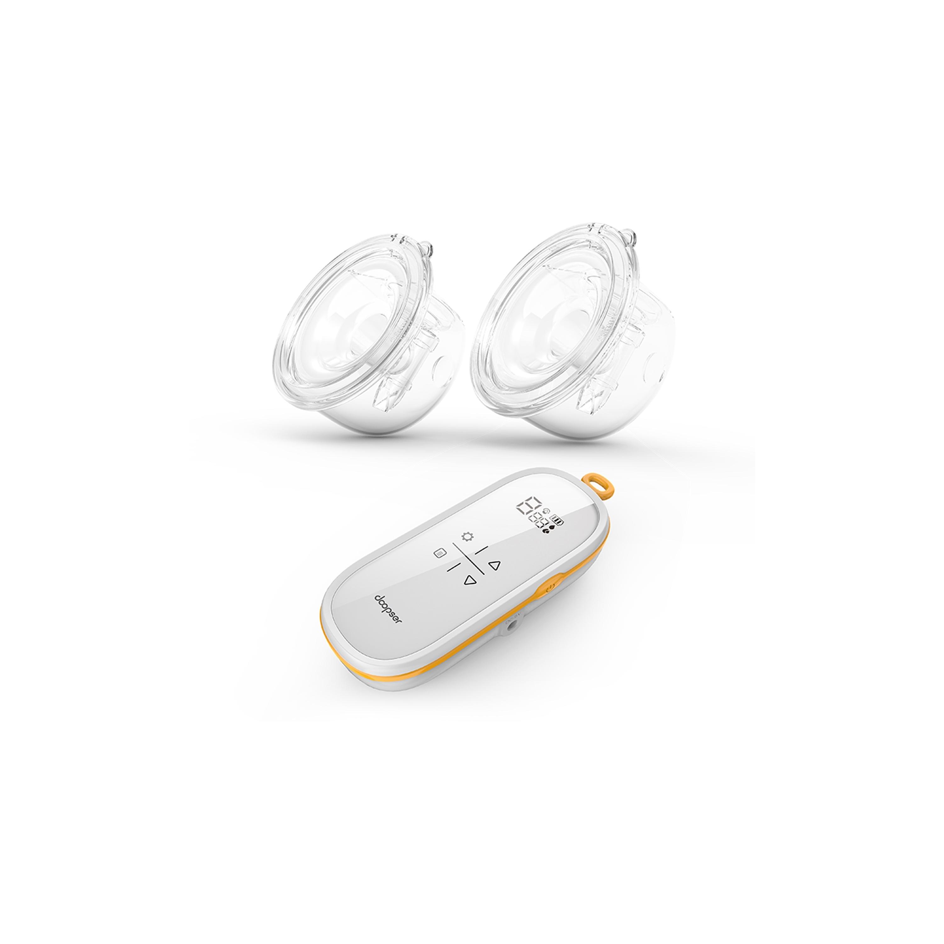 Doopser Electric Wearable Double Breast Pump - 240 ml Each-baby-feeding-breastfeedingandcare-image-1