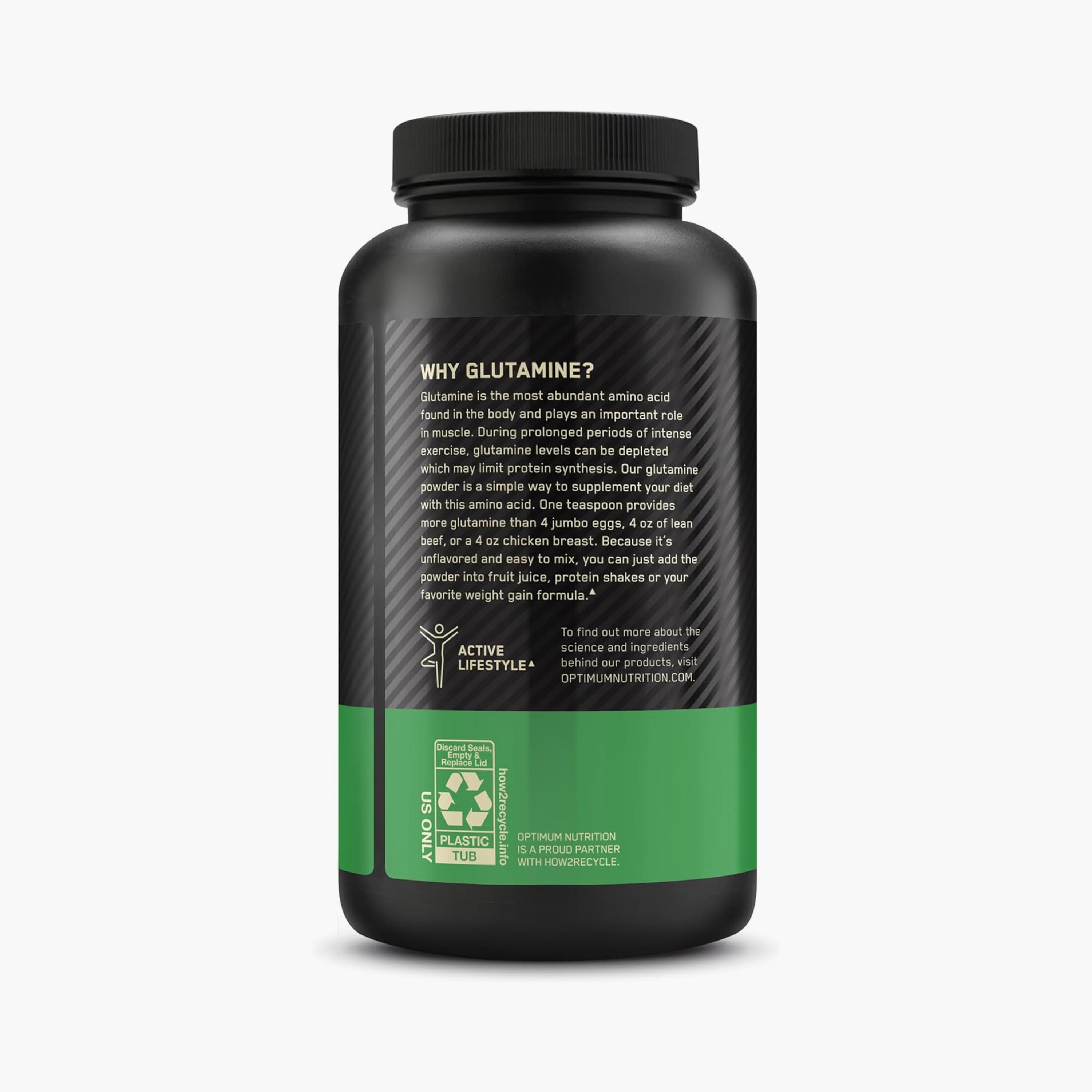 Optimum Nutrition Glutamine Powder 300g-sports-nutrition-prepostworkout-image-2