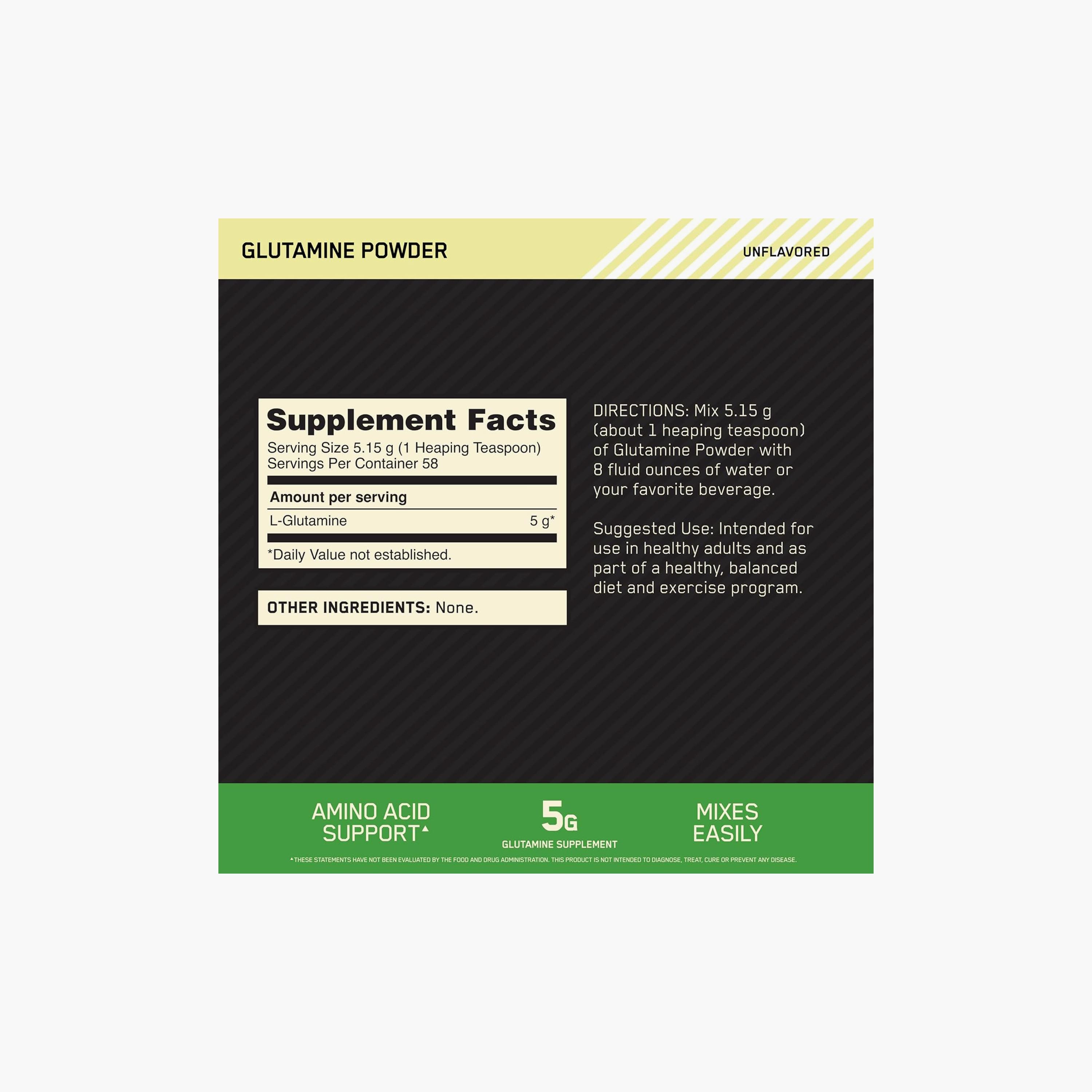 Optimum Nutrition Glutamine Powder 300g-sports-nutrition-prepostworkout-image-4