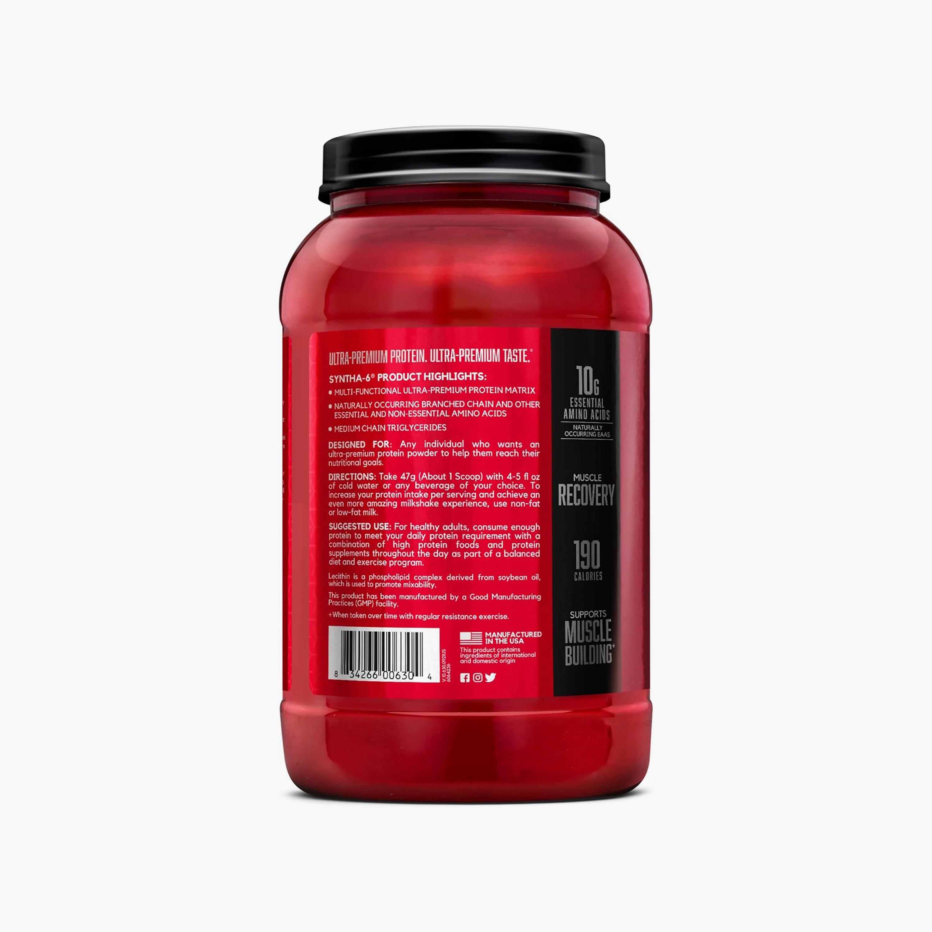 مسحوق بروتين سينثا-6 بنكهة الكوكيز والكريمة من بي اس ان، 2.91 رطل-sports-nutrition-proteins-image-2
