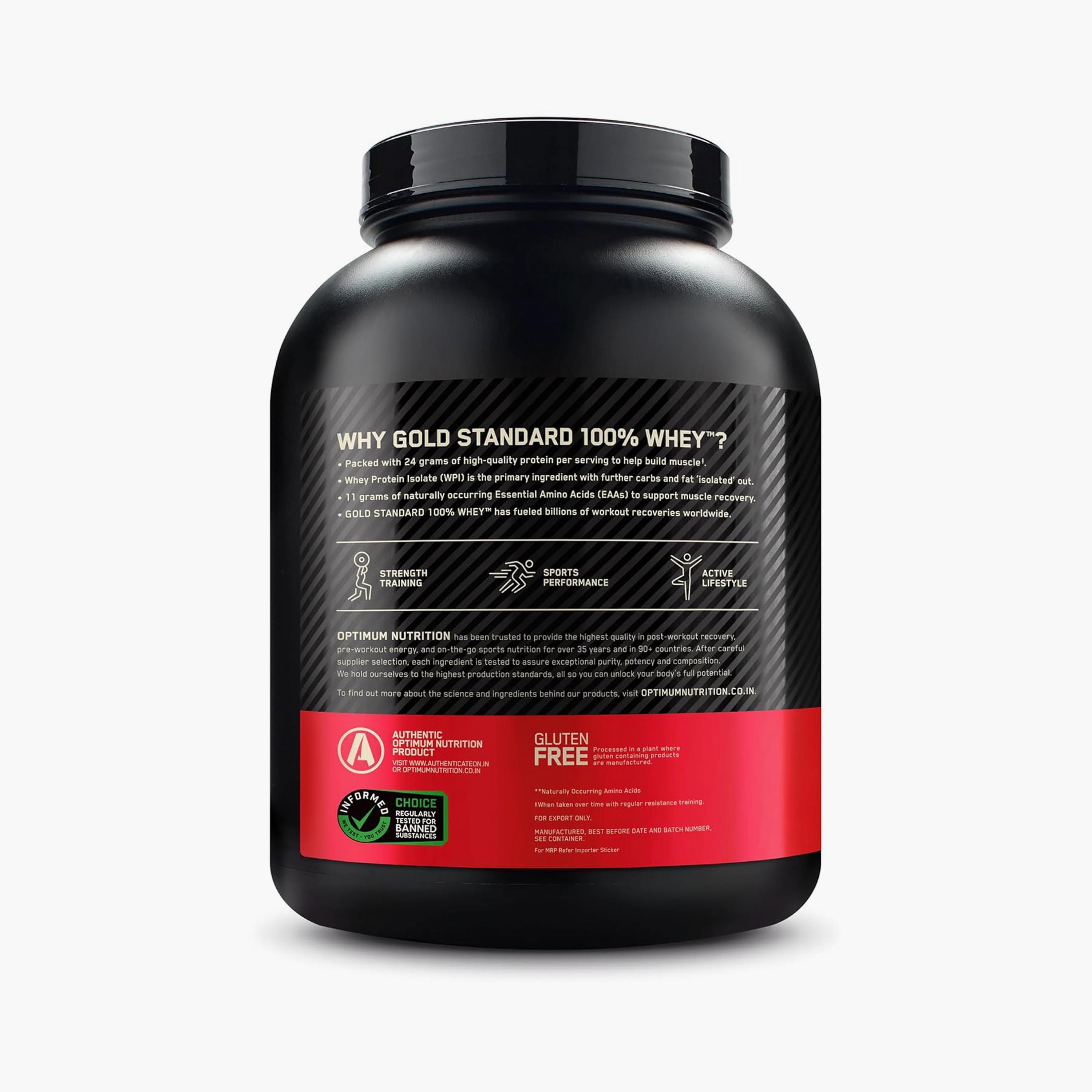 واي 100% جولد ستاندارد مسحوق البروتين كوكيز وكريم  4.65 رطل من أوبتيموم نيوتريشن-sports-nutrition-proteins-image-2