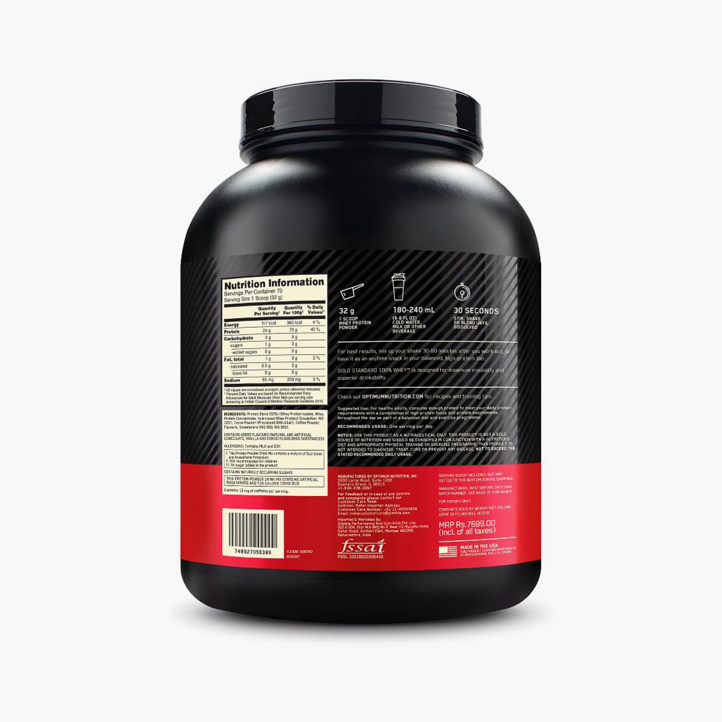 Optimum Nutrition 100% Whey Gold Standard Mocha Cappuccino 5 LB-sports-nutrition-proteins-image-3