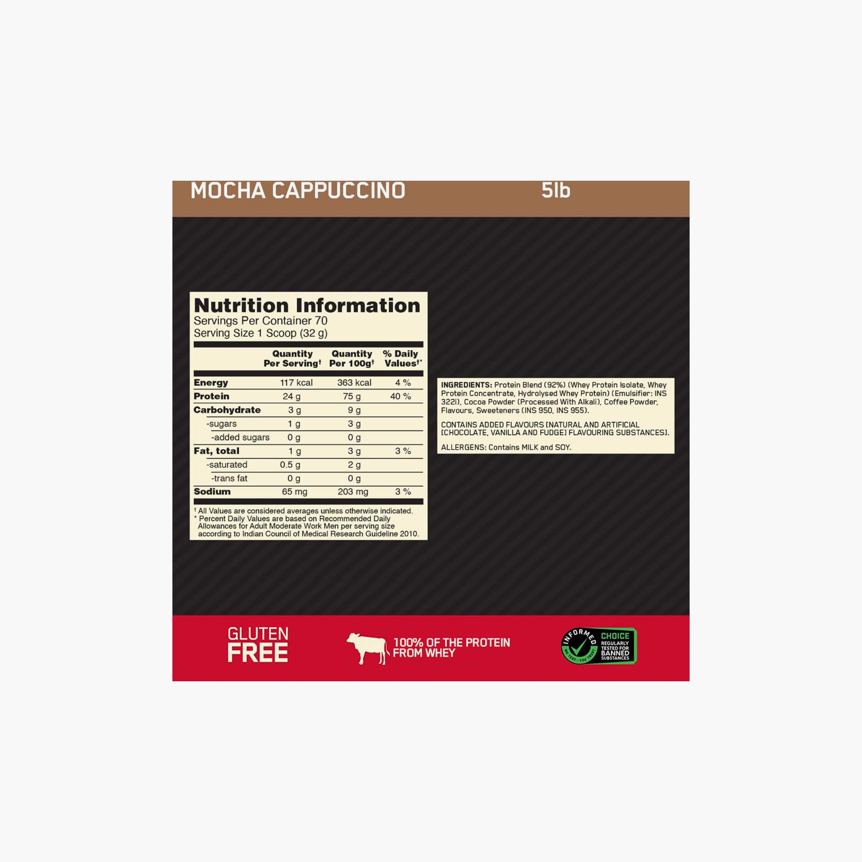 Optimum Nutrition 100% Whey Gold Standard Mocha Cappuccino 5 LB-sports-nutrition-proteins-image-4