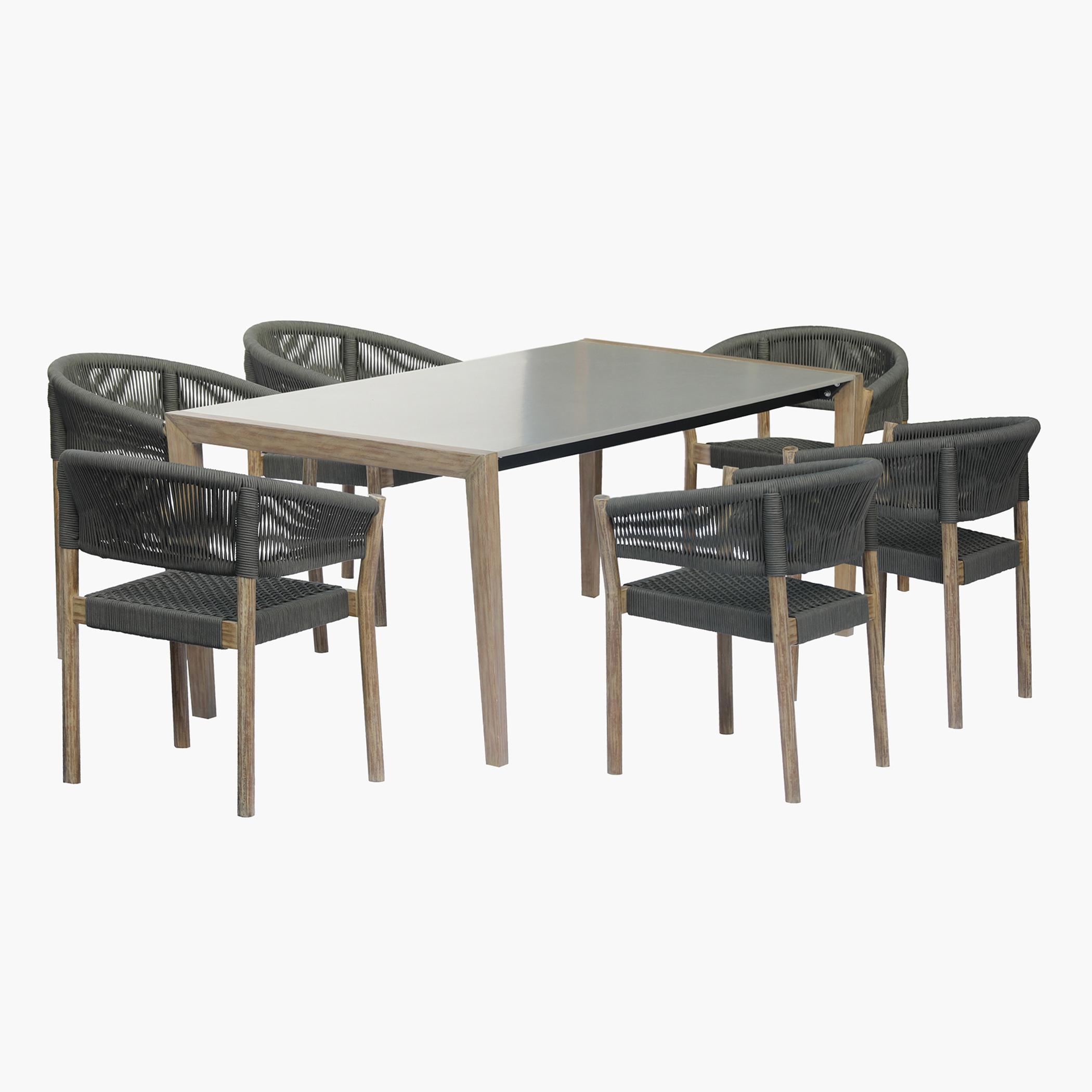 Cooper 6-Seater Outdoor Dining Set