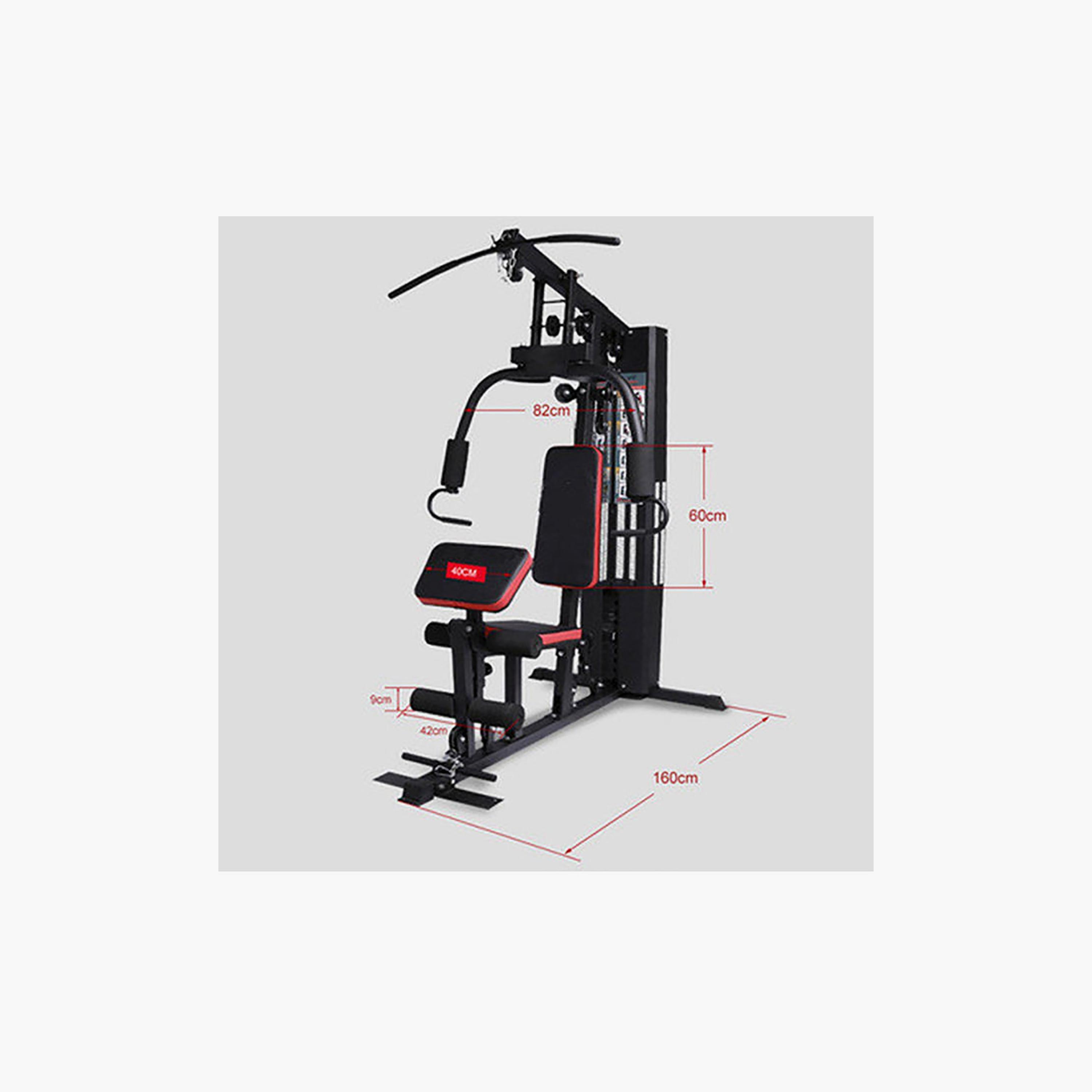 Fitness World Multifunctional Home Exercise Machine 35 kg - Black | N35643509A-sports-gear-gym-image-4