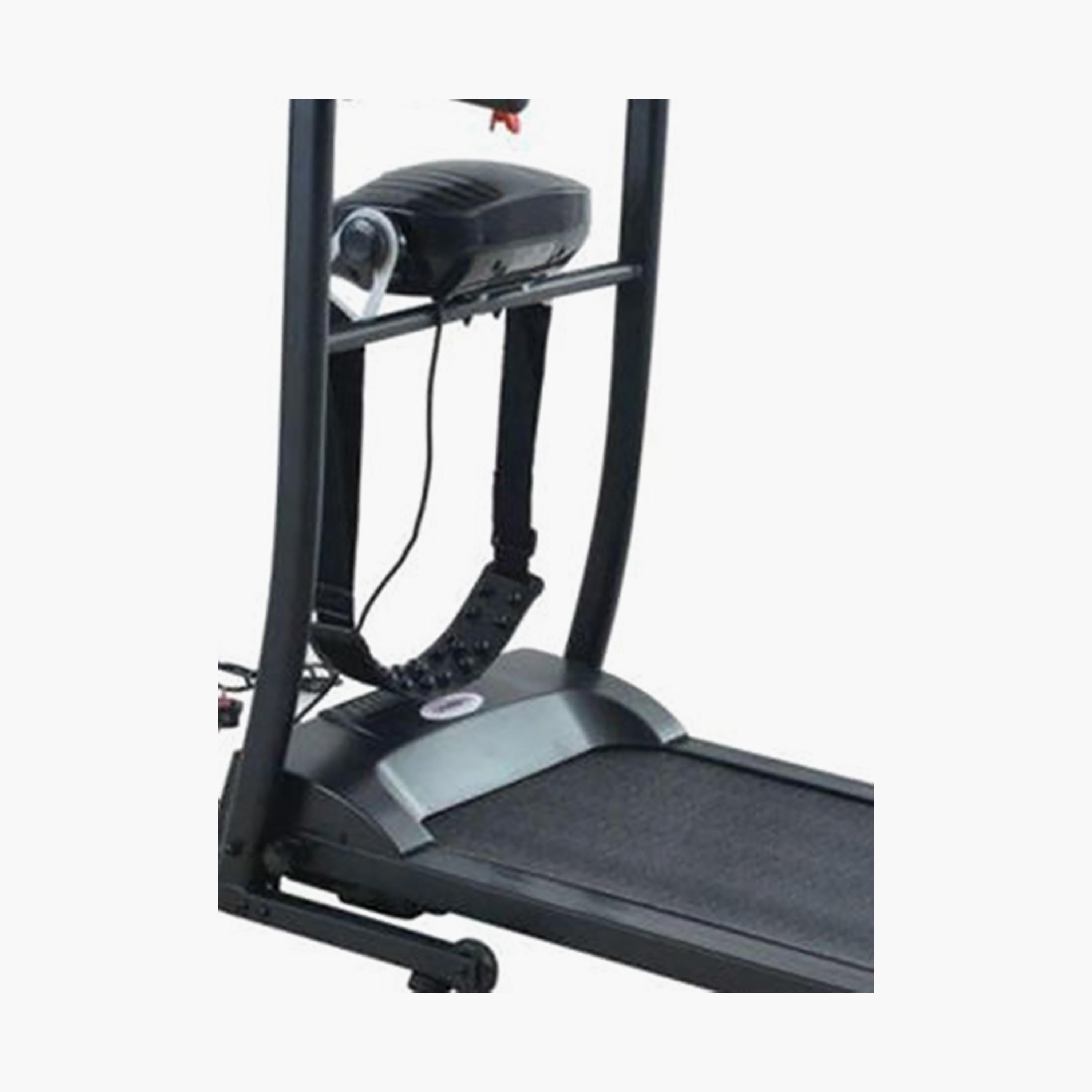 مشاية كهربائية مع مساج مدمج من فتنس وورلد - 35 كجم - أسود | N27330229A-sports-gear-gym-image-4