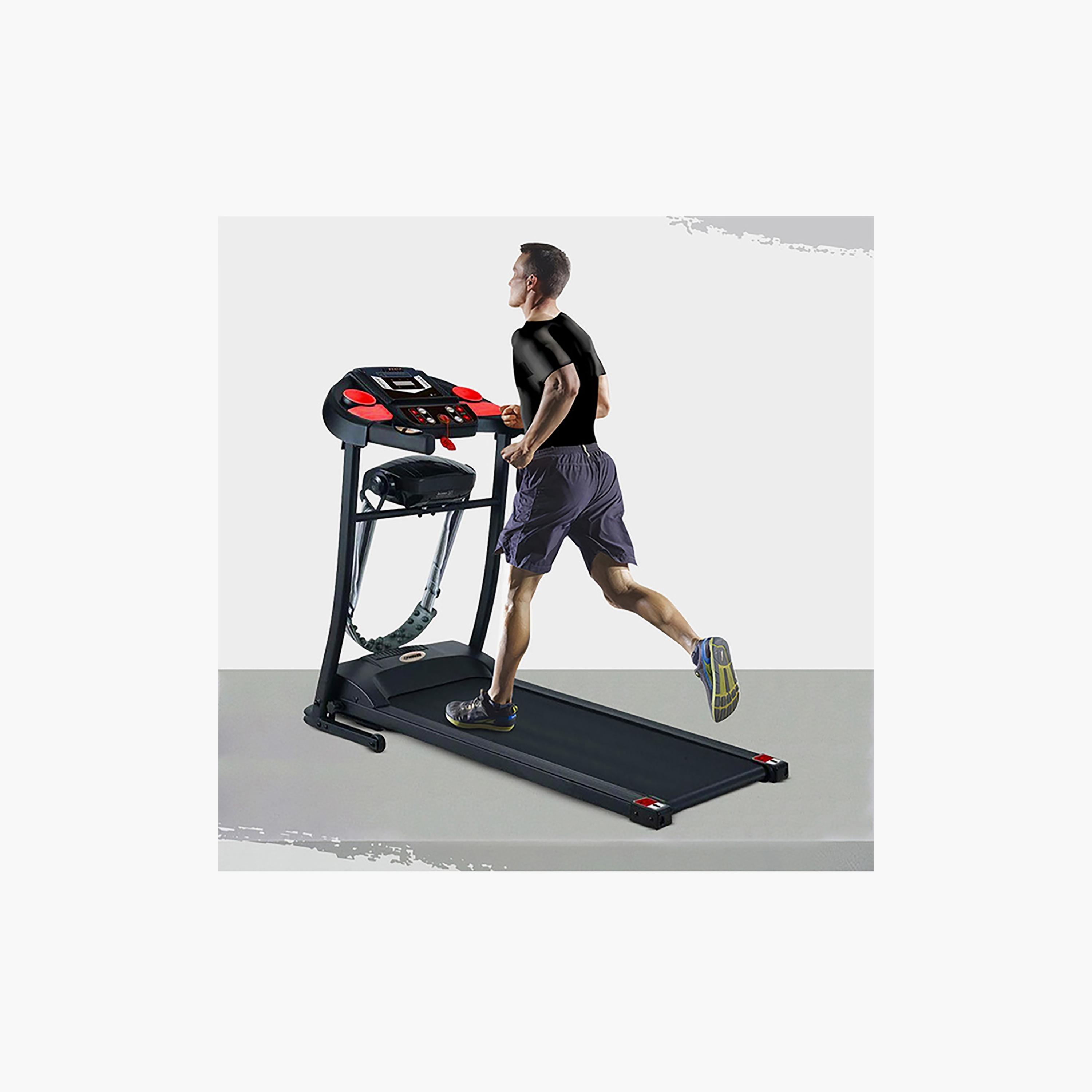 Fitness World The Worldwide Treadmill 35 kg - Black | N12519764A-sports-gear-gym-image-2