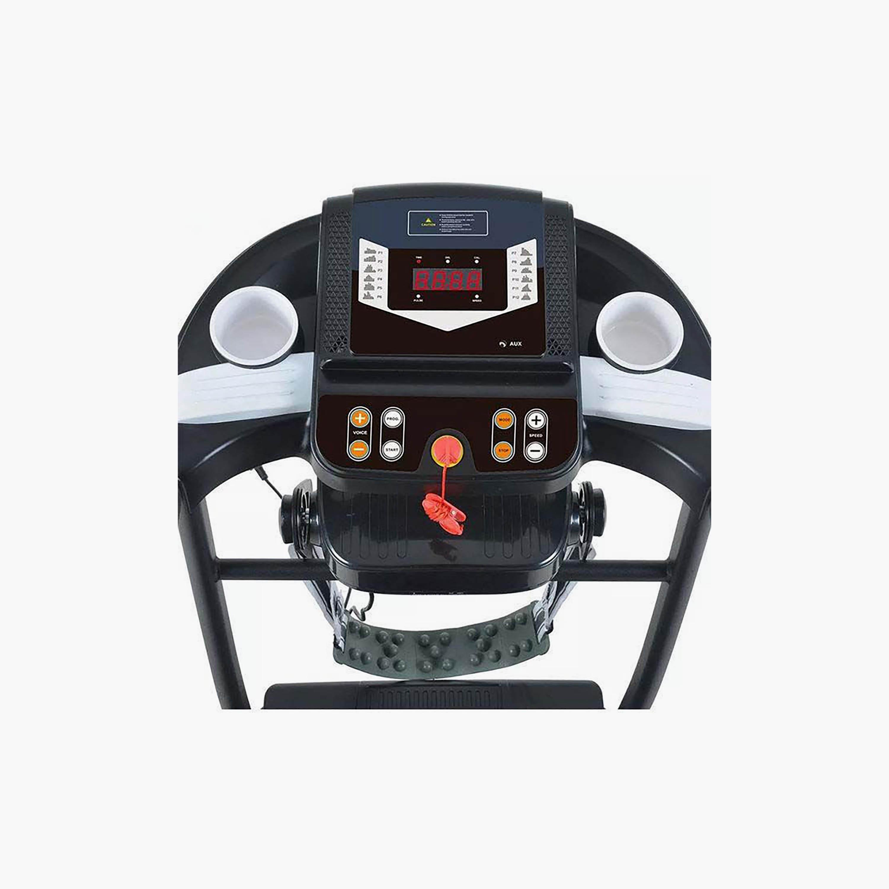Fitness World The Worldwide Treadmill 35 kg - Black | N12901571A-sports-gear-gym-image-4