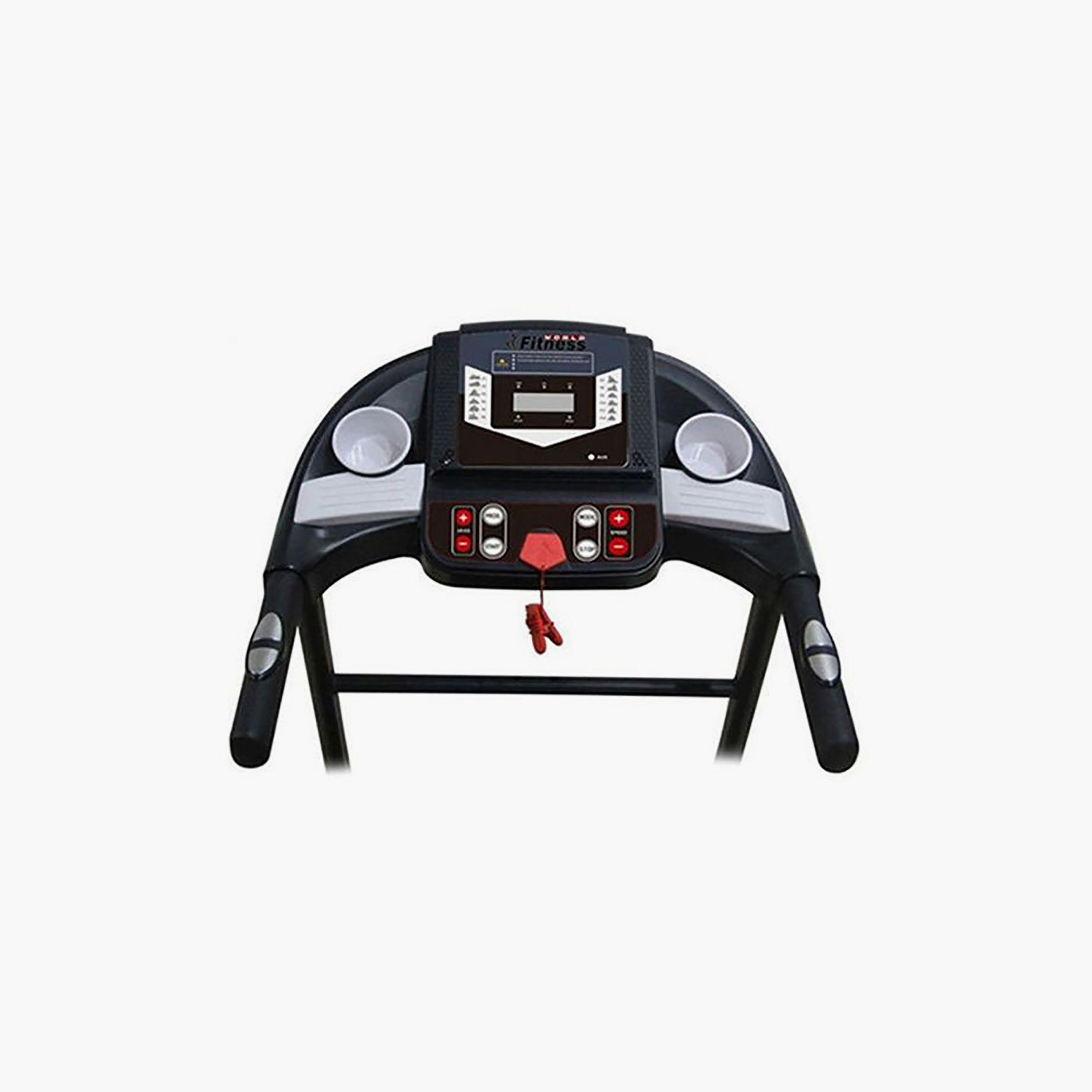 Fitness World The Worldwide Treadmill 35 kg 120 x 110 x 50 cm - Black | N12519767A-sports-gear-gym-image-2