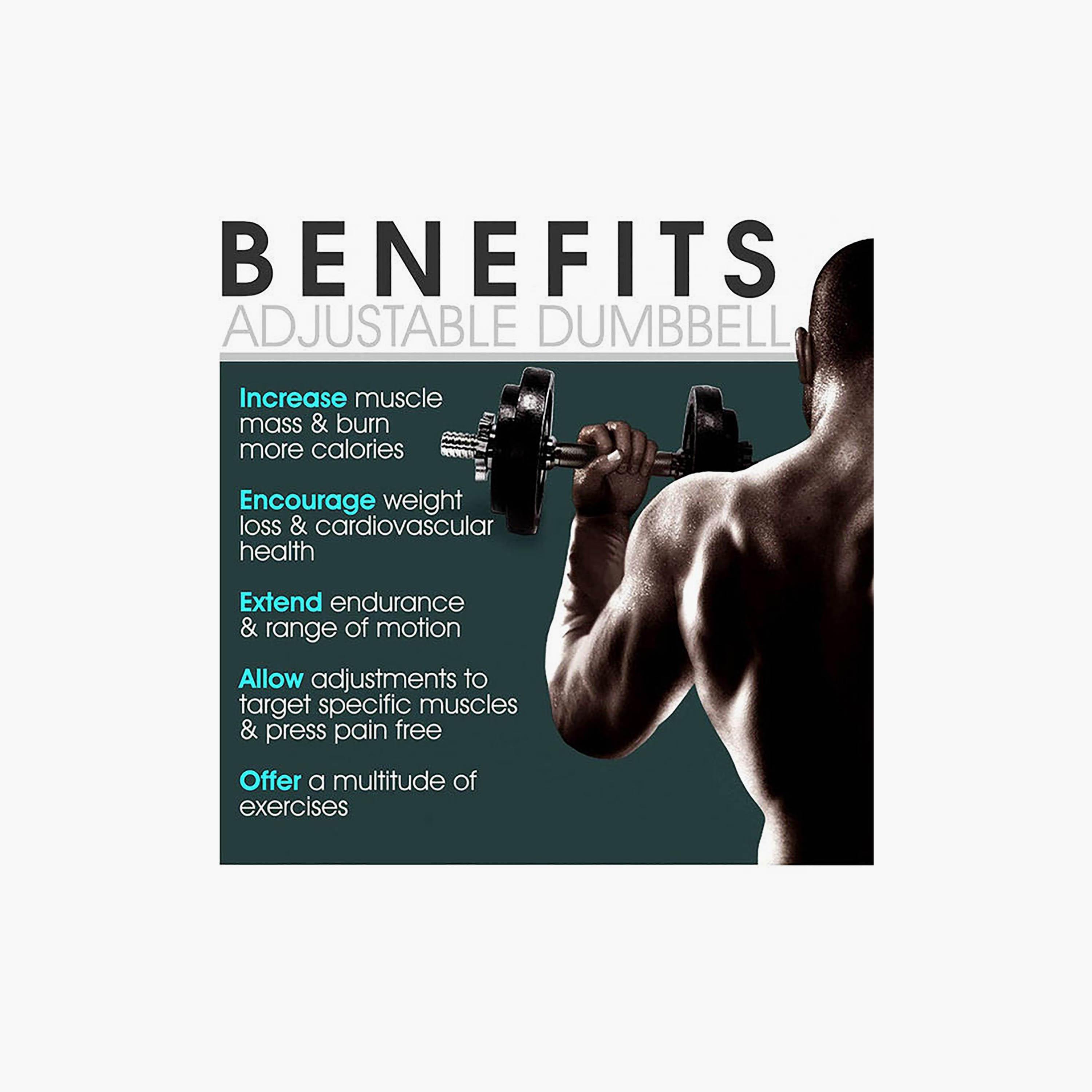 Fitness World Integrated Weight Range 50 kg - Black | N12901603A-sports-gear-gym-image-4