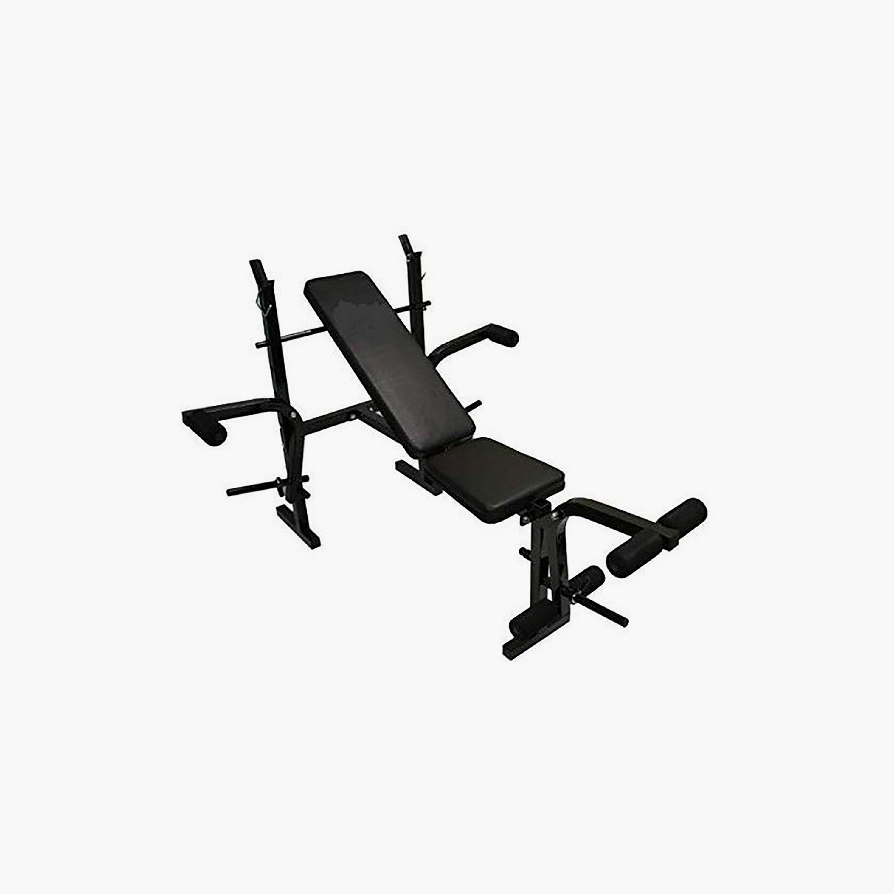 Fitness World Strength Training Bench 27 kg - Black | N32967514A-sports-gear-gym-image-1