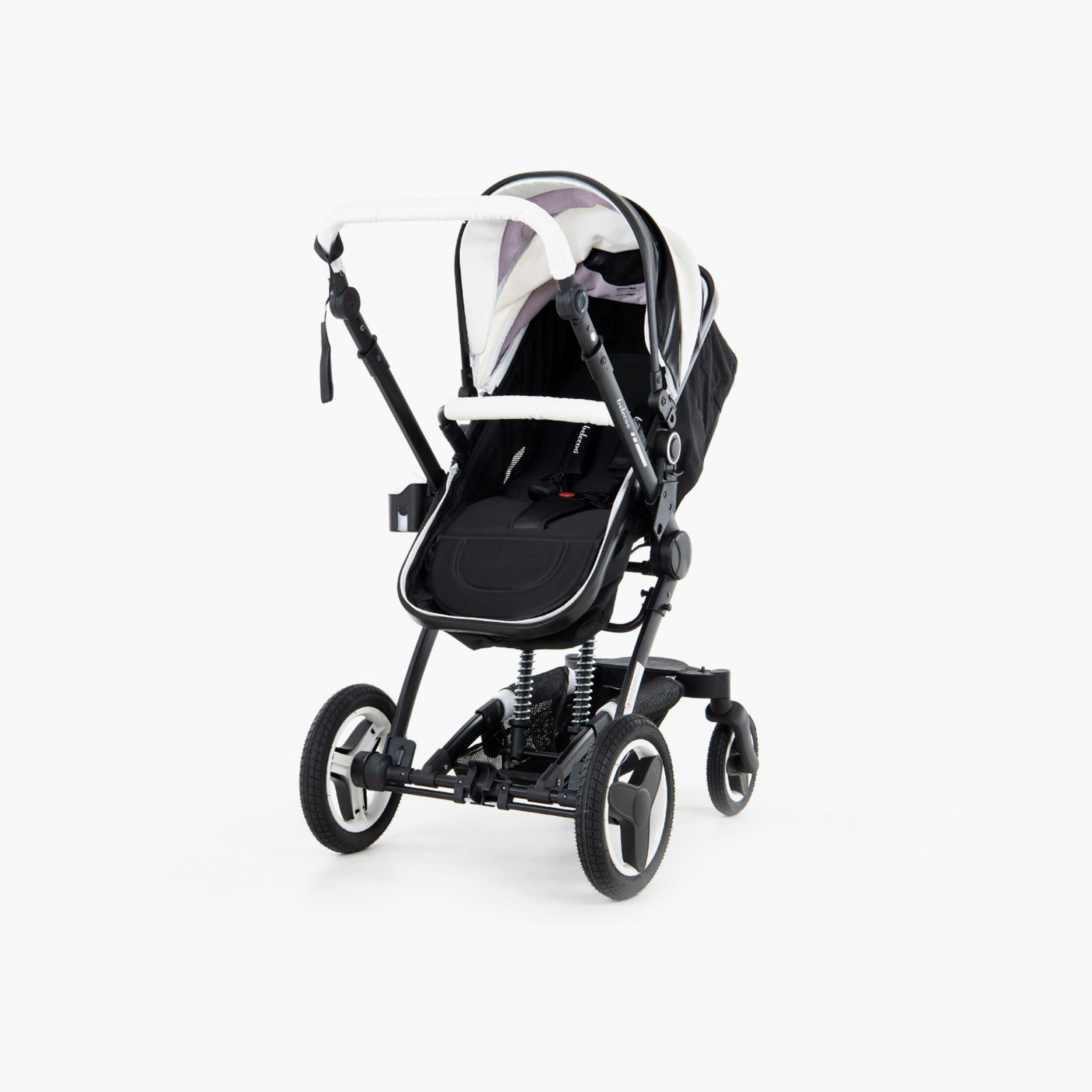Belecoo 8 4-In-1 Foldable Luxury Travel System - Piano-baby-gear-strollersandprams-travelsystems-image-2