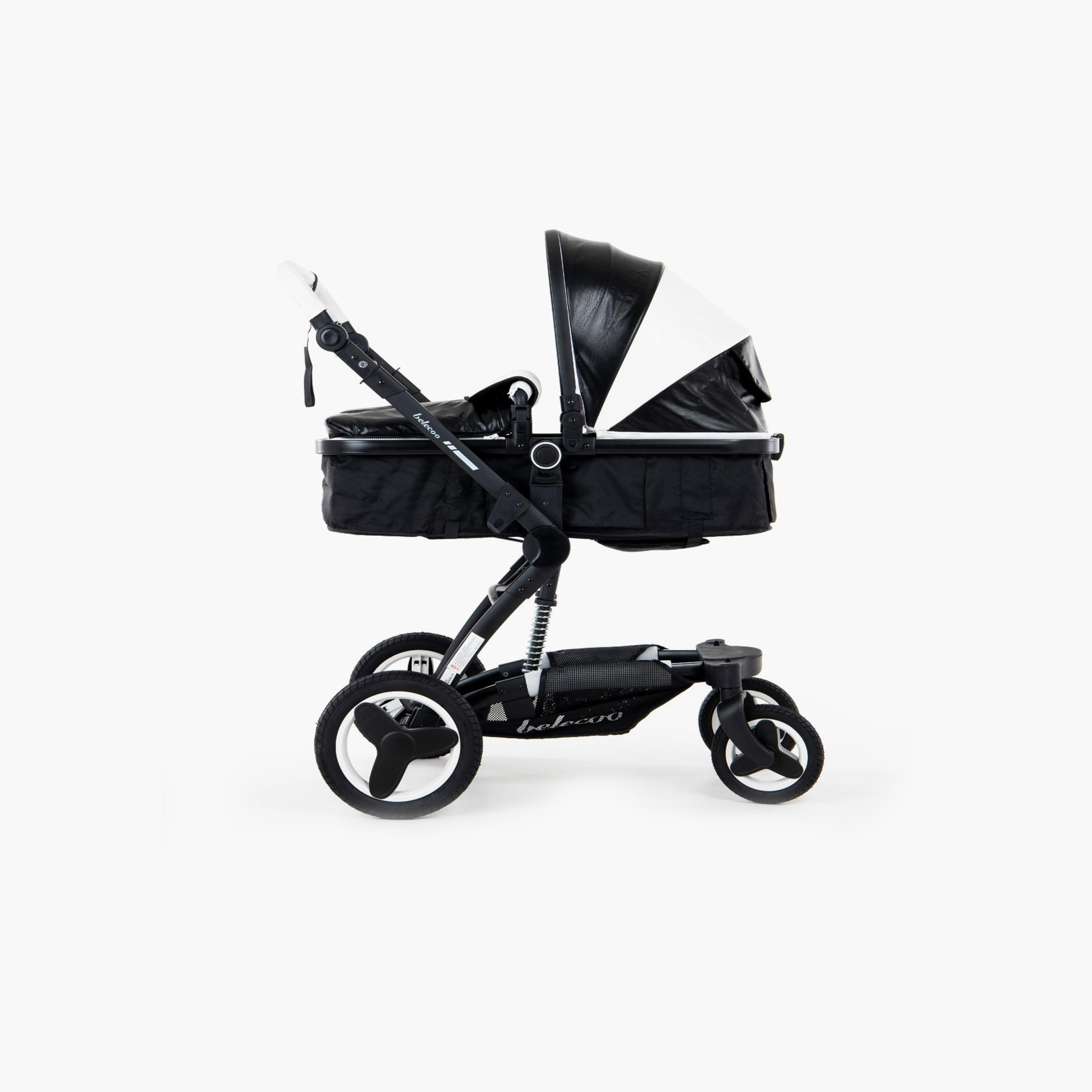 Belecoo 8 4-In-1 Foldable Luxury Travel System - Piano-baby-gear-strollersandprams-travelsystems-image-3