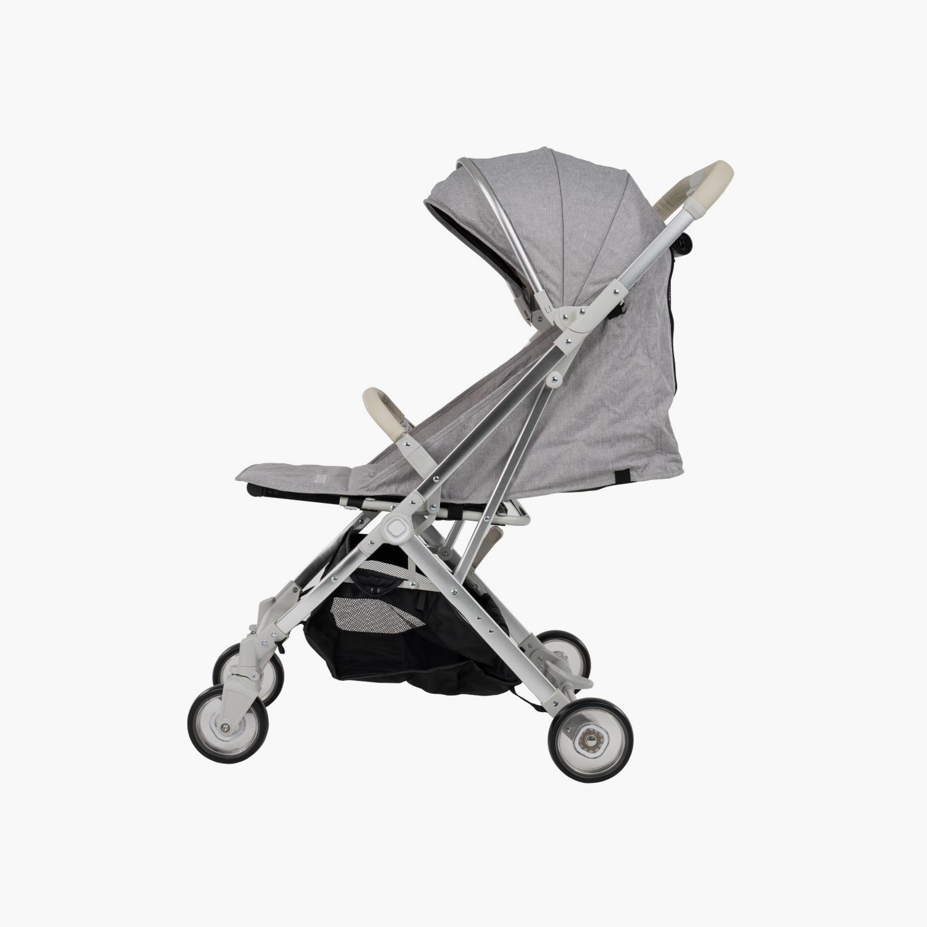 عربة أطفال 4 القابلة للطي من يونيكوو - رمادية-baby-gear-strollersandprams-strollers-image-2