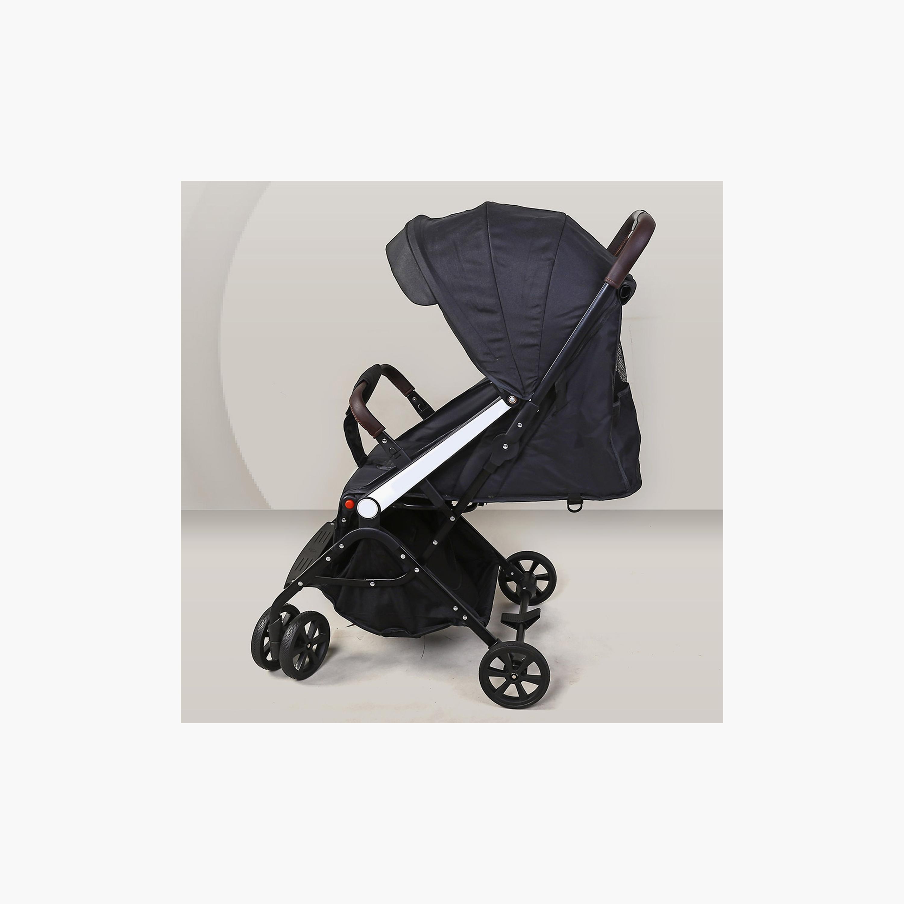 Uniqoo 3 Foldable Modern Stroller - Black-baby-gear-strollersandprams-strollers-image-5