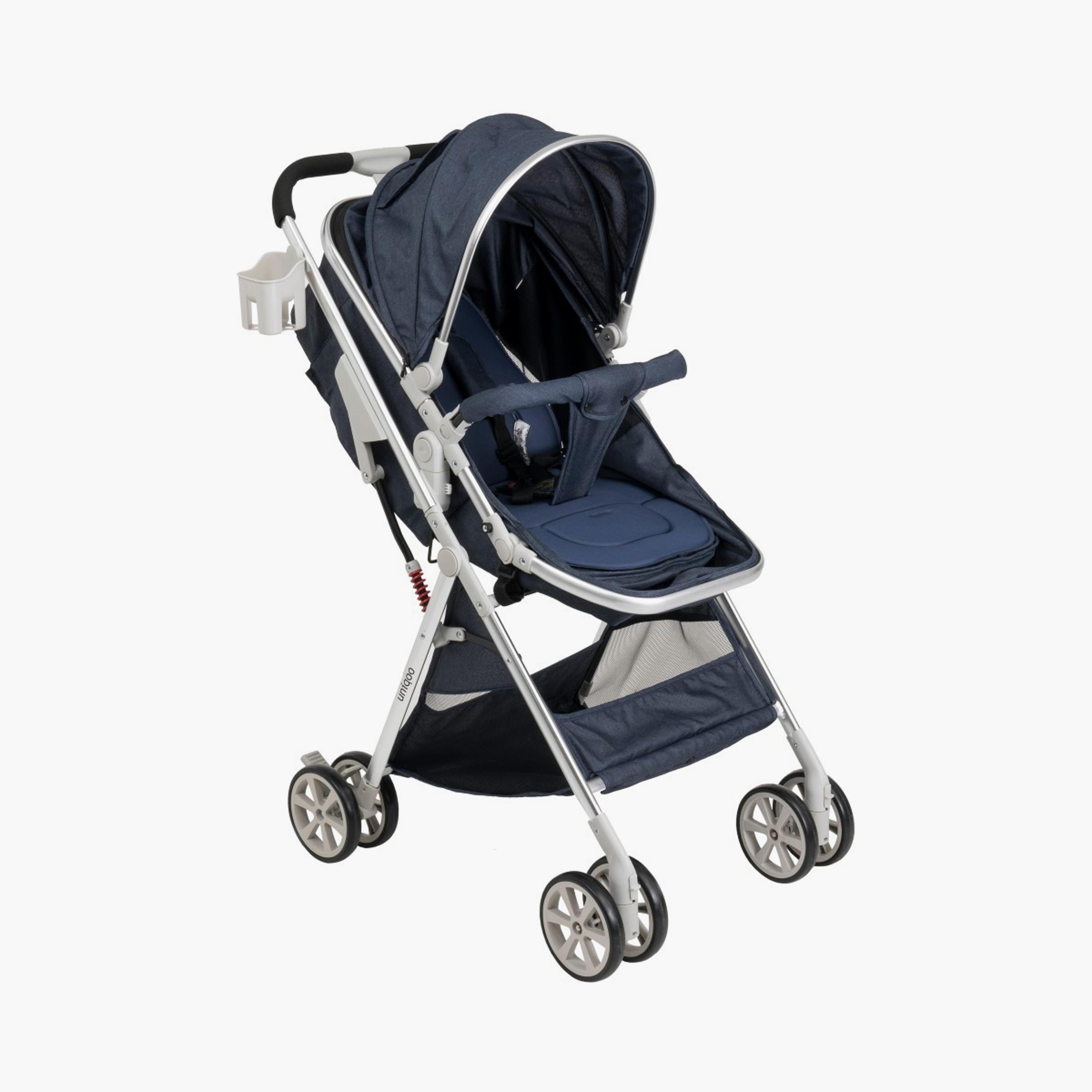 Uniqoo 6 Premium Portable Pram with Diaper Bag-baby-gear-strollersandprams-strollers-image-6