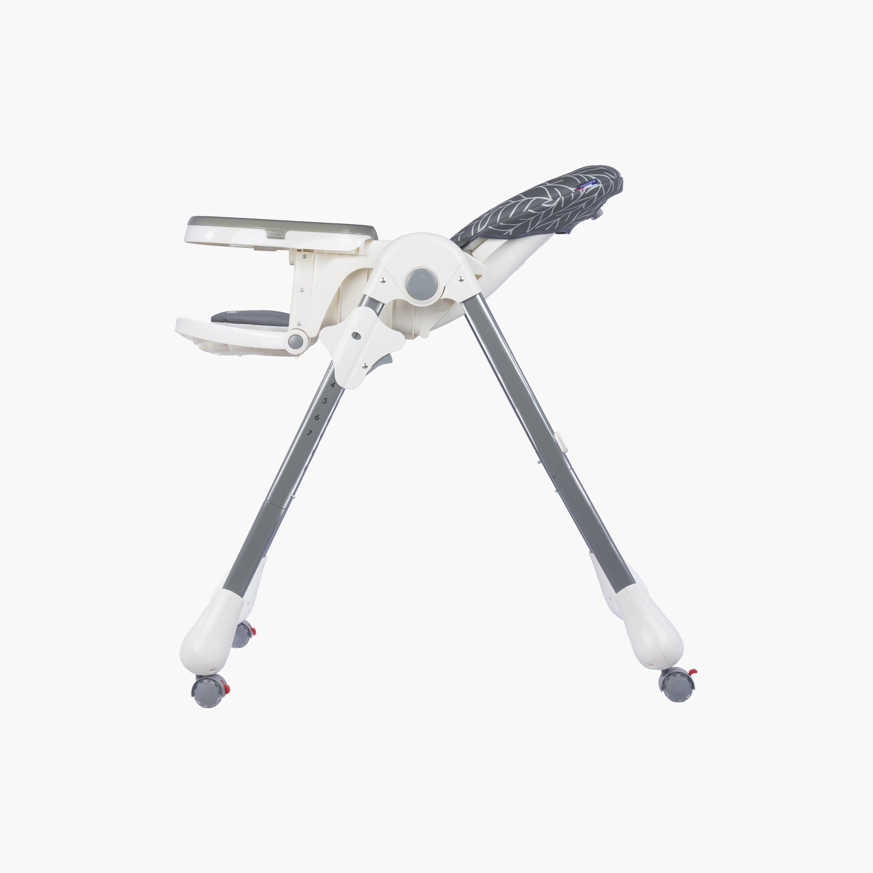 Jikel Tron Foldable Highchair - Cool Grey-baby-feeding-highchairsandboosters-image-4