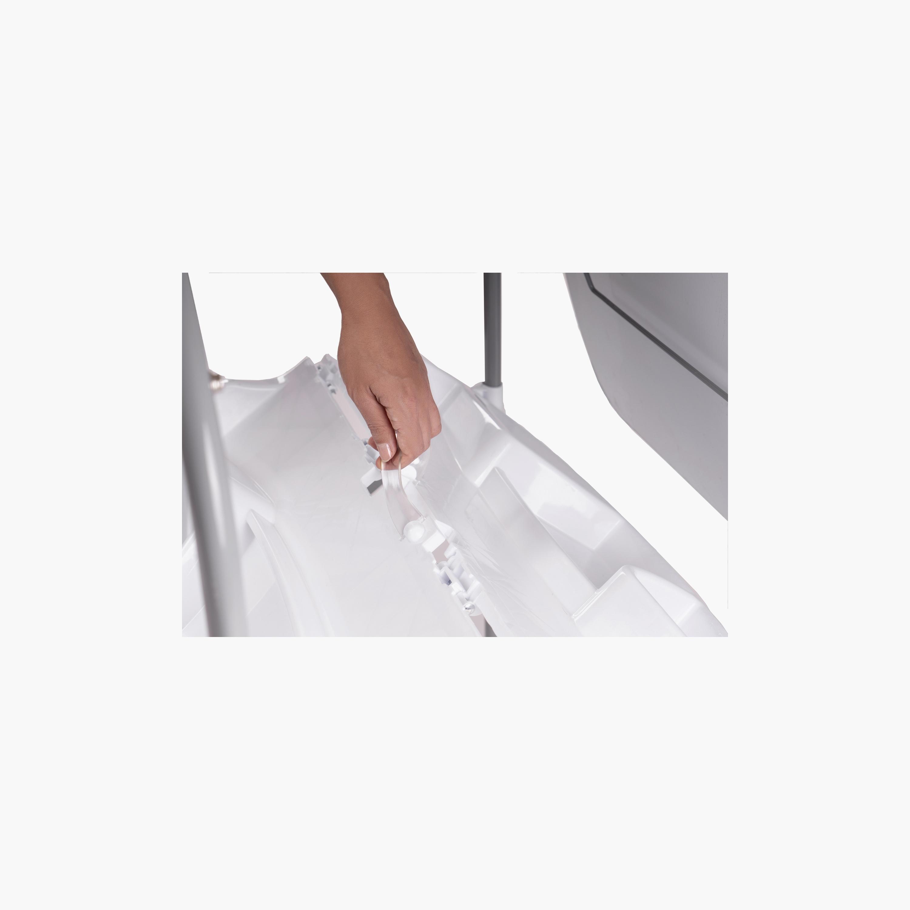 Jikel Ripple Standing Bath & Changing Table - Beige-baby-bathandcare-changingtables-image-5