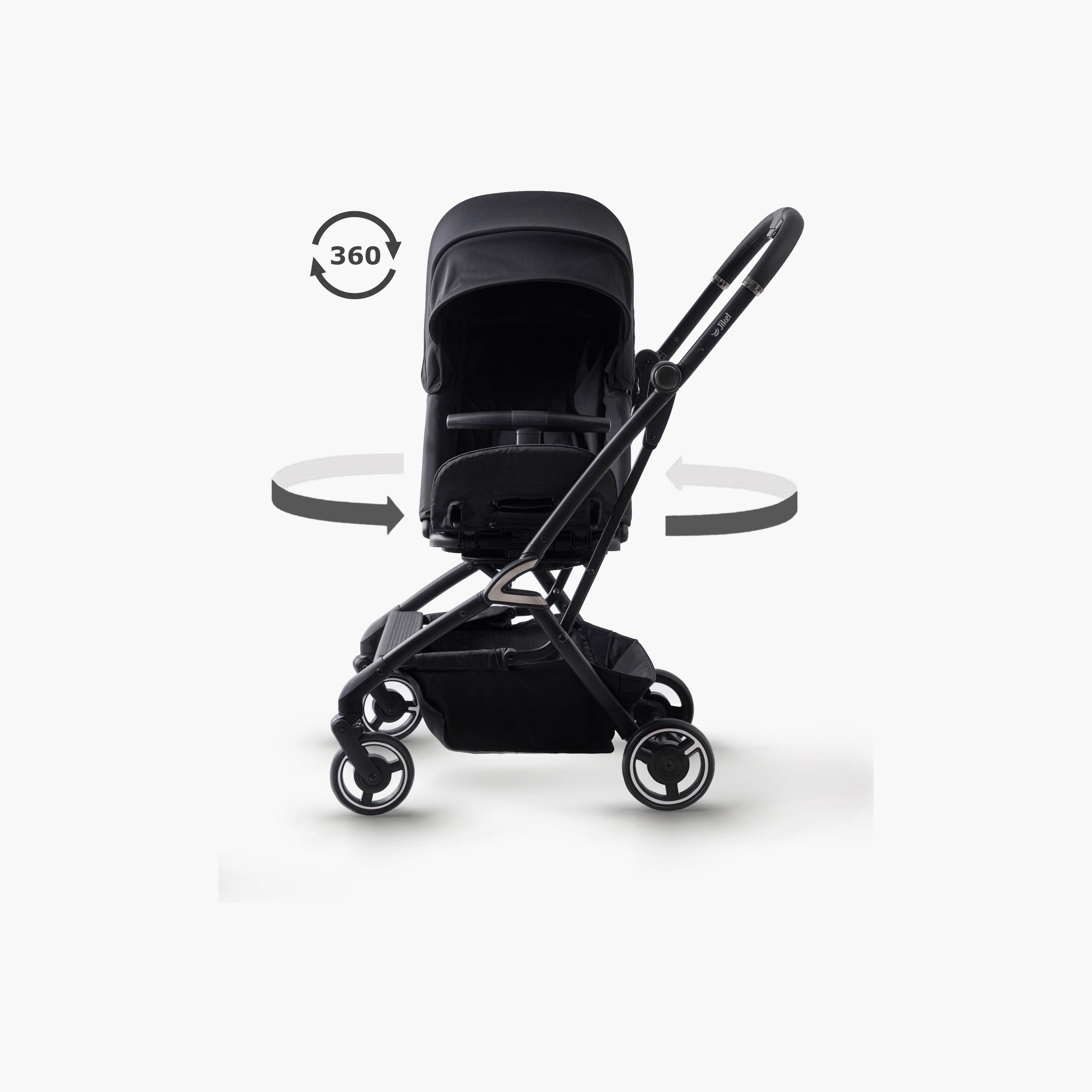 عربة نظام السفر مدمجة لايف 360 من جيكل  - أسود-baby-gear-strollersandprams-travelsystems-image-8