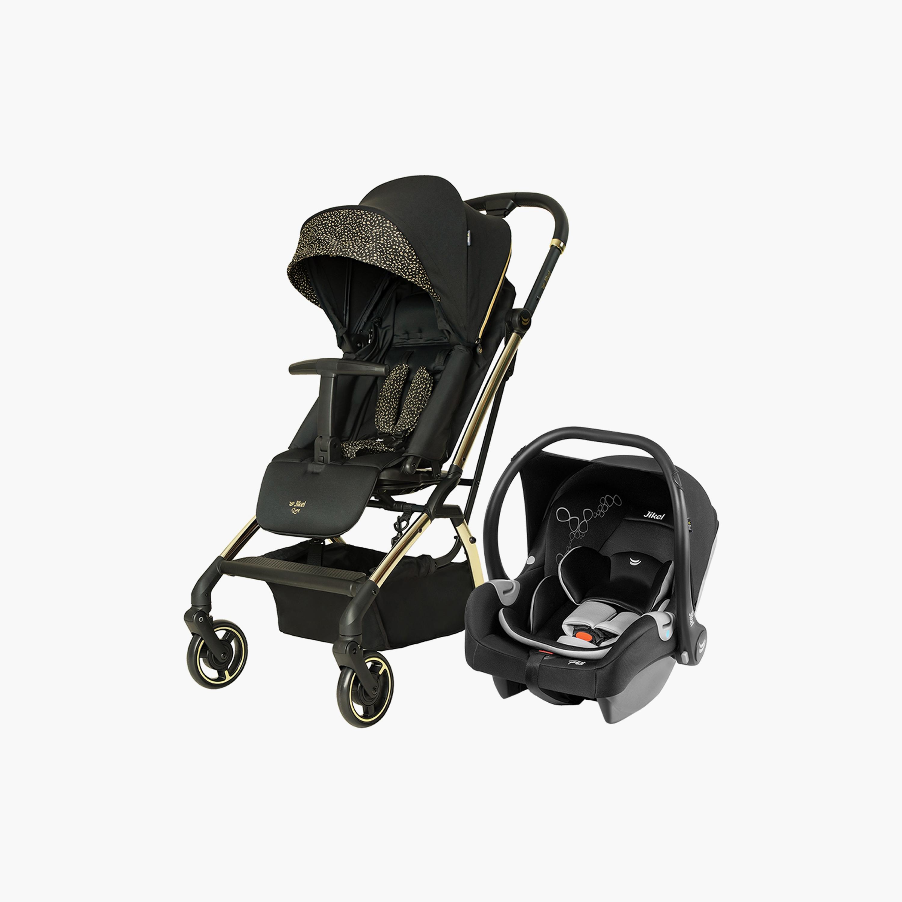 Jikel Life 360 Travel System - Special Edition - Gold-baby-gear-strollersandprams-travelsystems-image-1