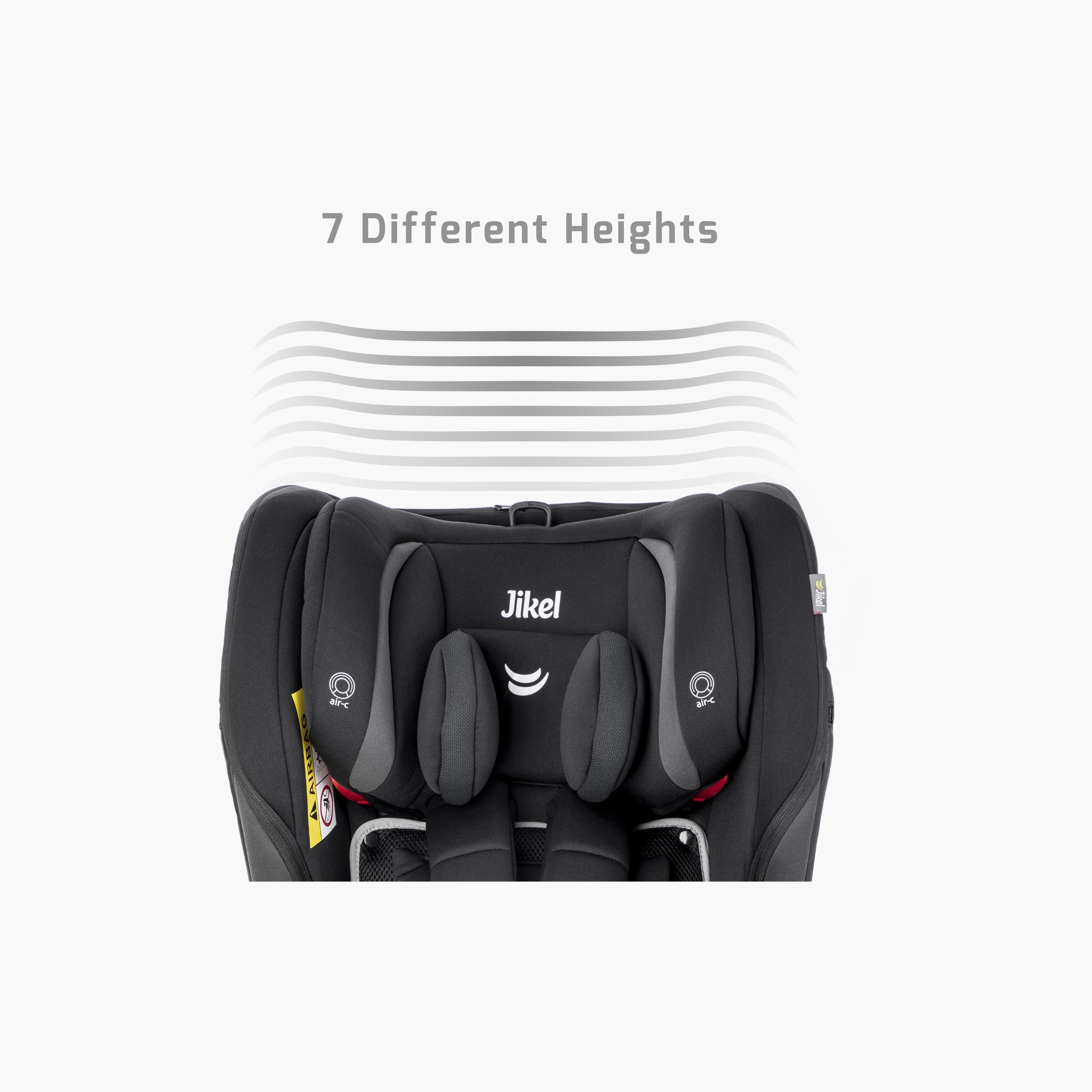مقعد سيارة ساتورن زيب 360 دوار ايزوفيكس من جيكل - أسود-baby-gear-carseats-image-6