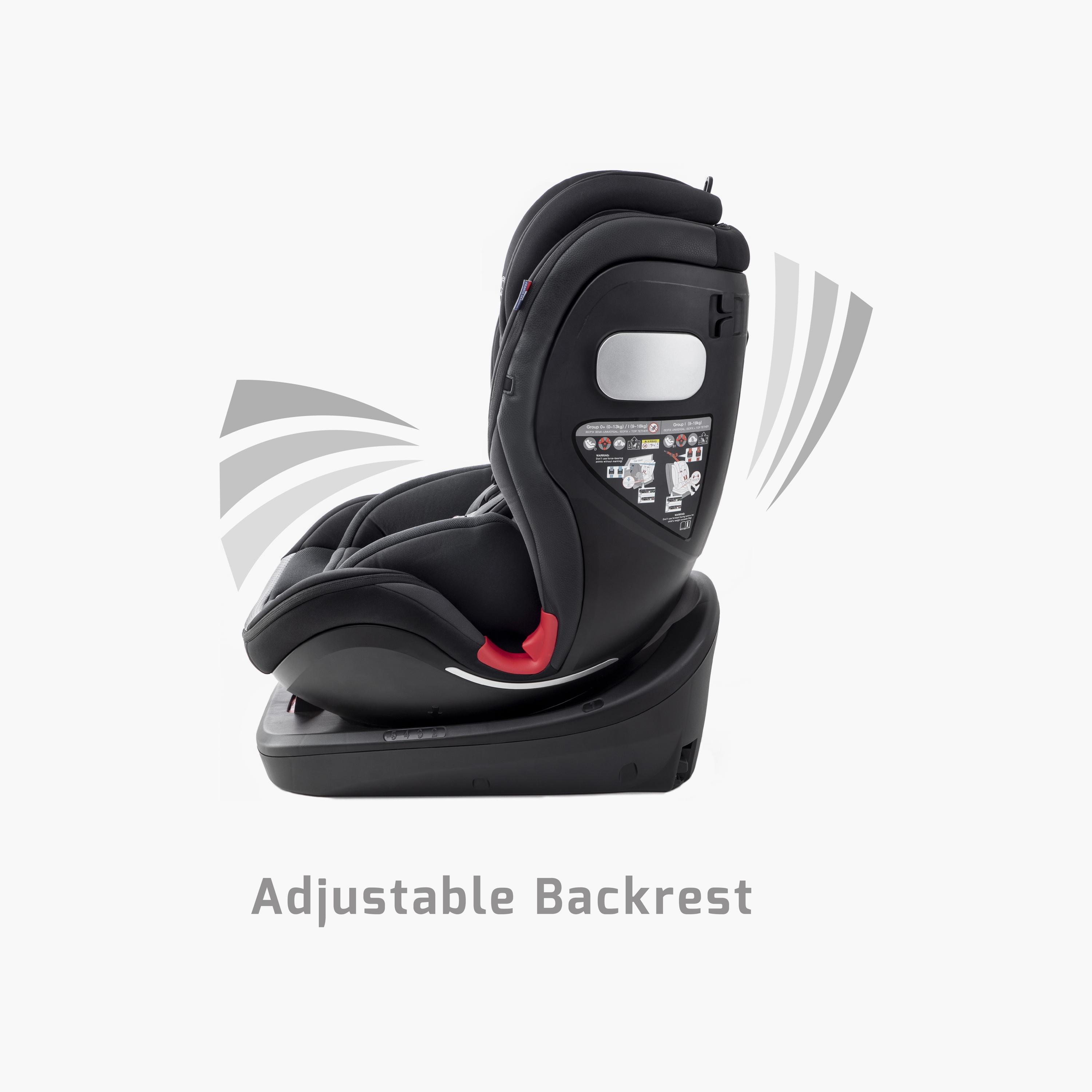 مقعد سيارة ساتورن زيب 360 دوار ايزوفيكس من جيكل - أسود-baby-gear-carseats-image-7