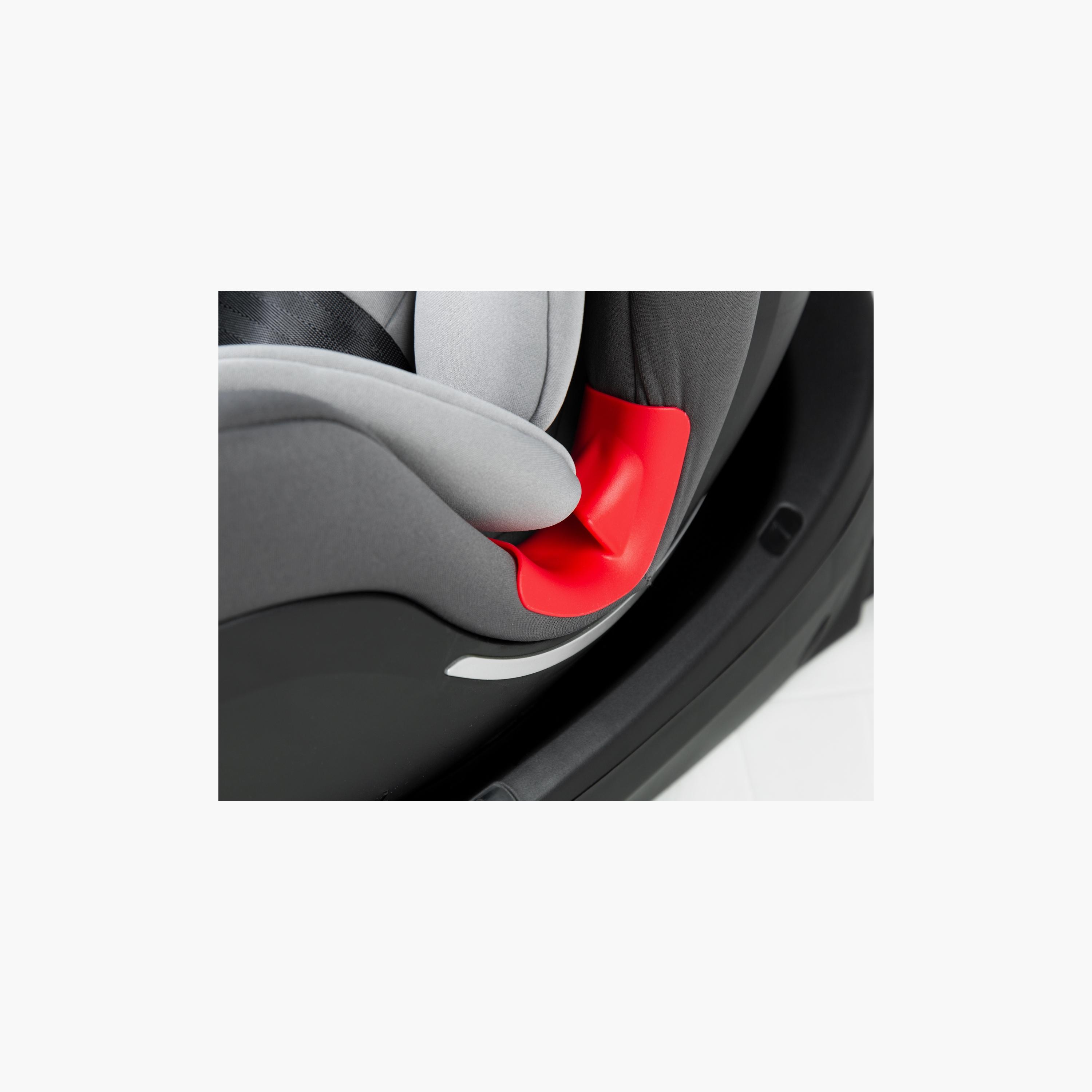 Jikel Saturn Rotating IsoFix All-In-One Car Seat - Grey-baby-gear-carseats-image-9