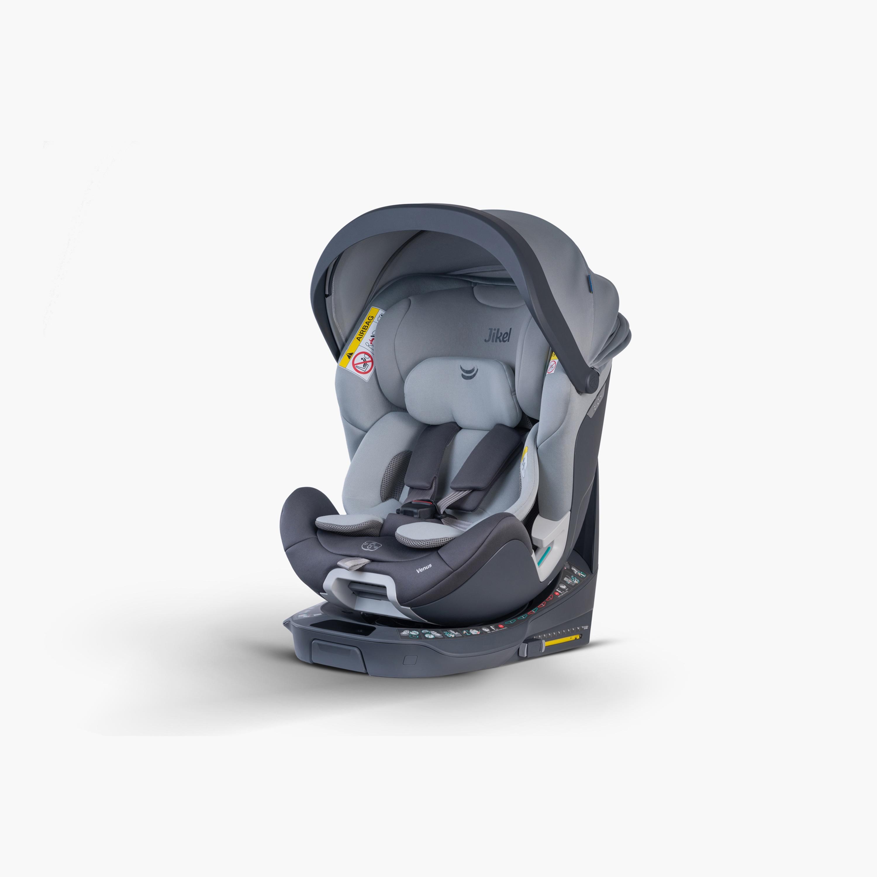 Jikel Venus 360 I-Size Ventilated Isofix Car Seat-baby-gear-carseats-image-9