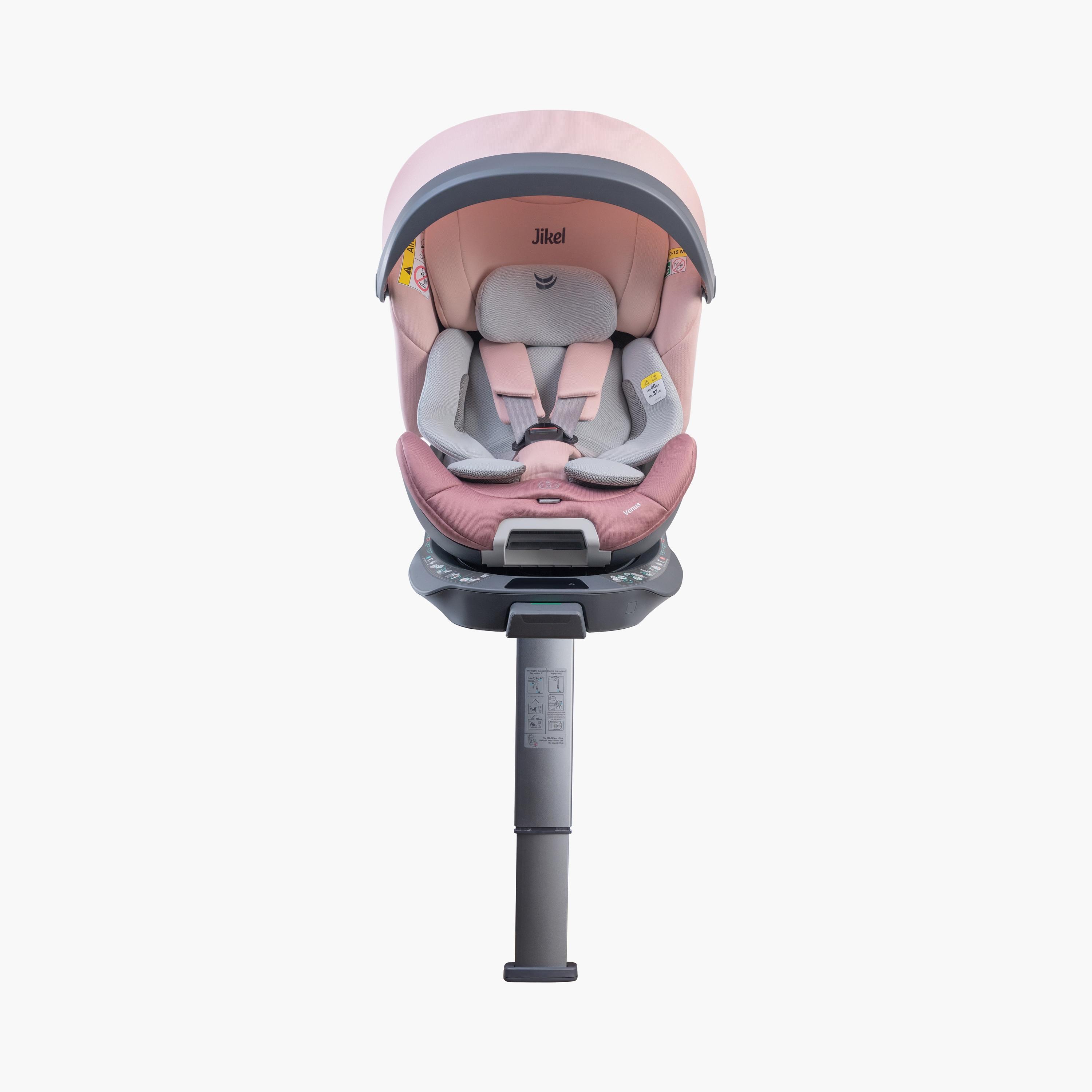 مقعد سيارة فينوس 360 آي-سايز مزود بتهوية آيزوفيكس من جيكل-baby-gear-carseats-image-6