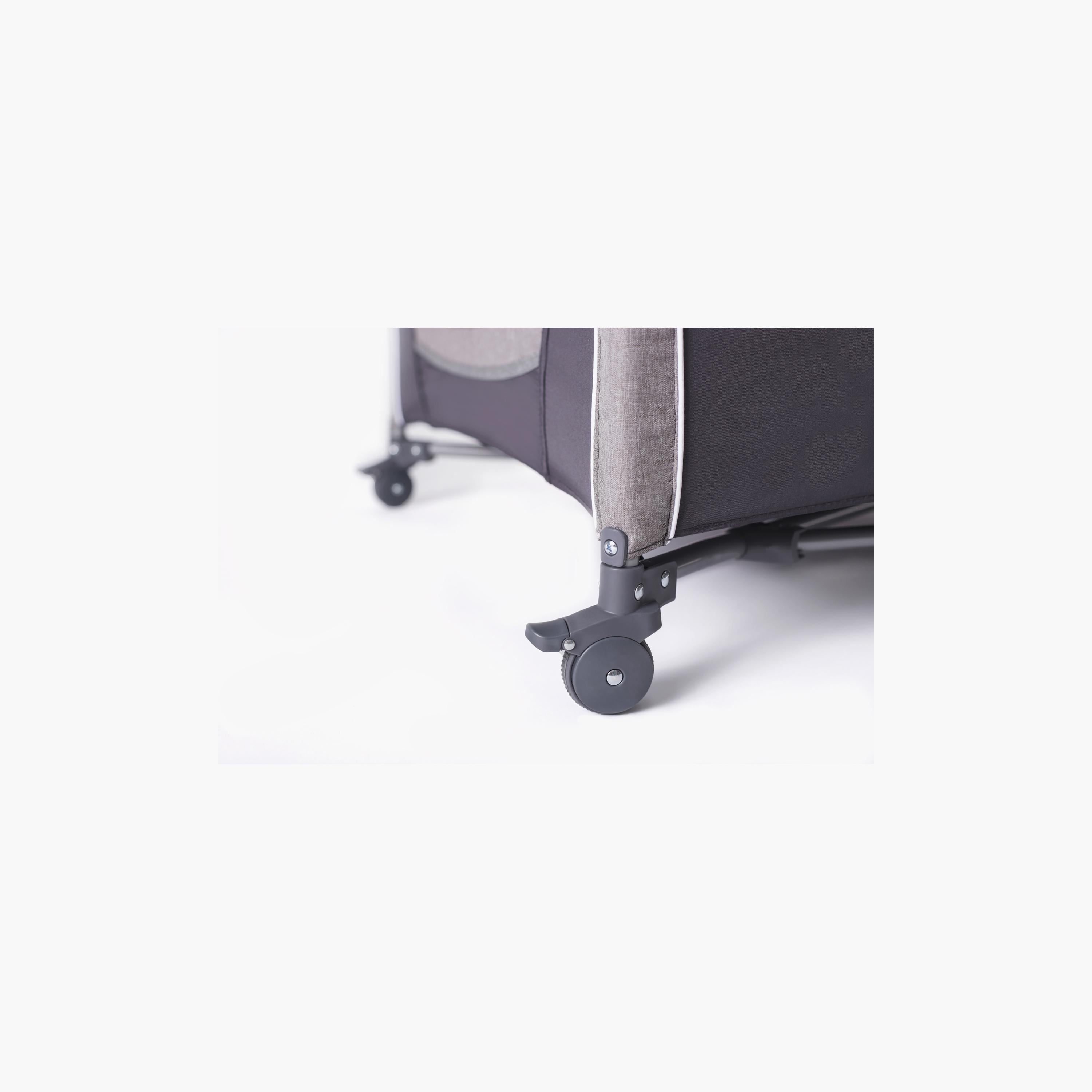 Jikel Hub Playpen - Charcoal-baby-infantactivity-playpensandplaymats-image-6