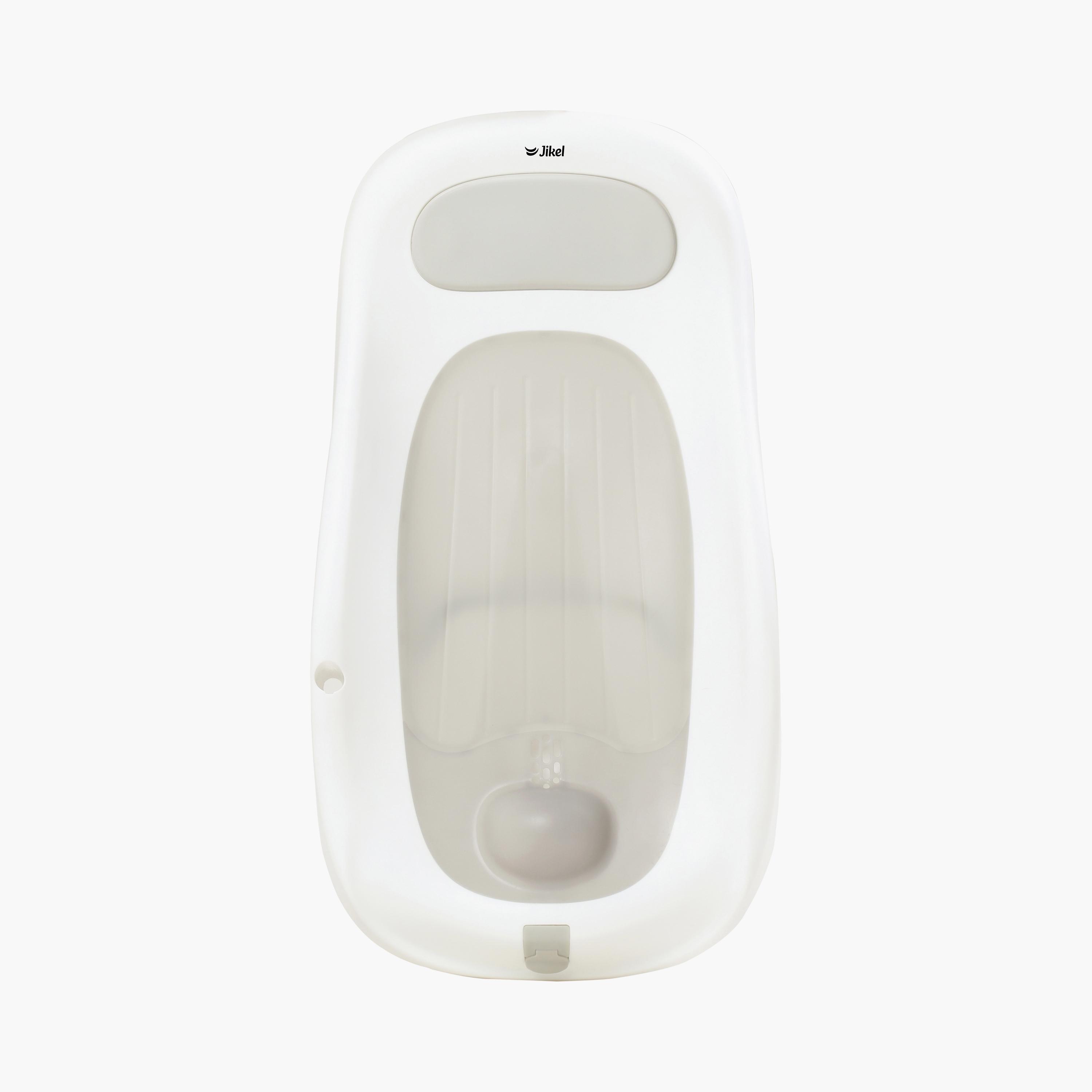 Jikel Scrub Folding Bath Booster Chair - Grey-baby-bathandcare-bathtubs-image-6
