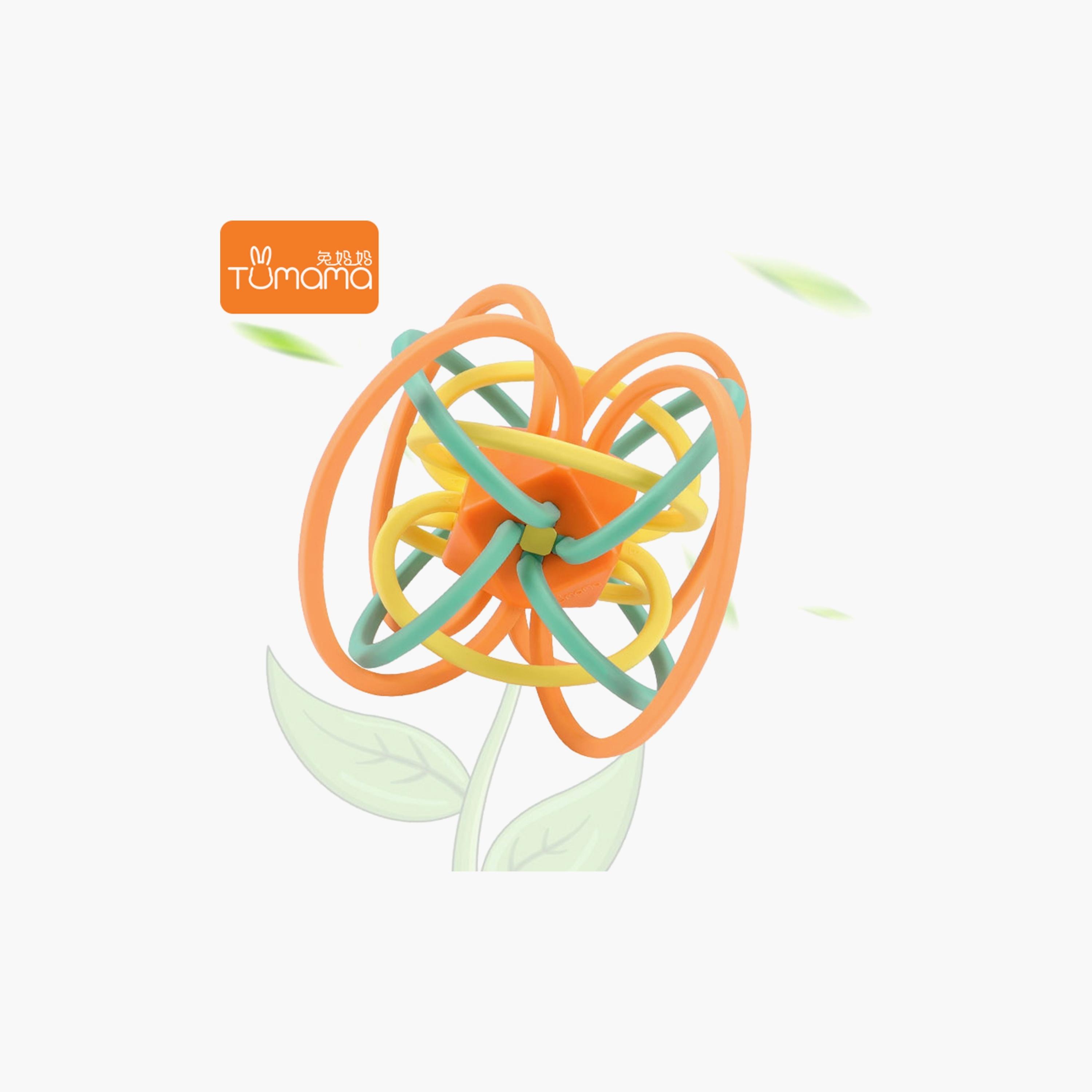 كرة التسنين والخشخشة الحسية من توماما-toys-babyandtoddlertoys-rattlesandteethers-image-6