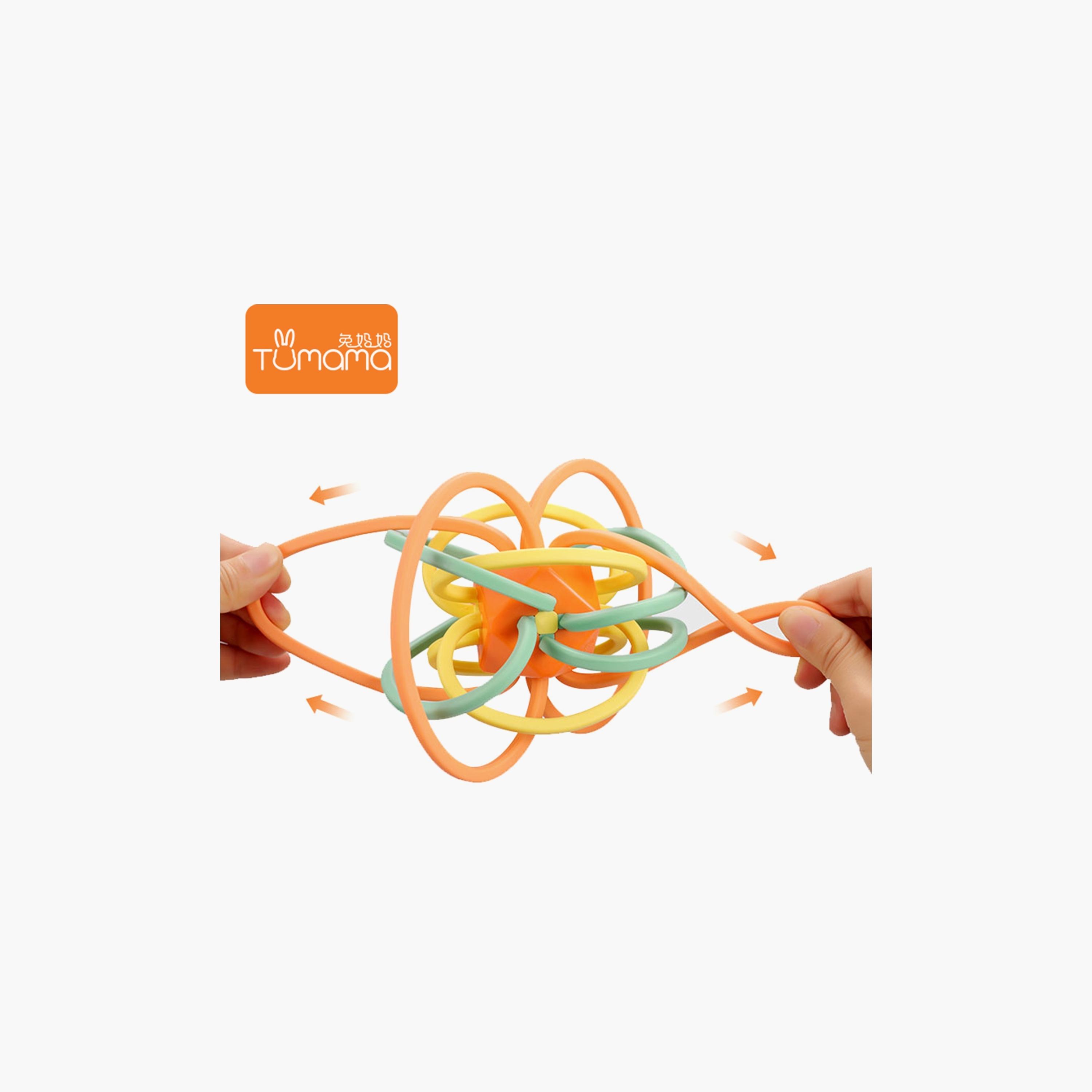 كرة التسنين والخشخشة الحسية من توماما-toys-babyandtoddlertoys-rattlesandteethers-image-5