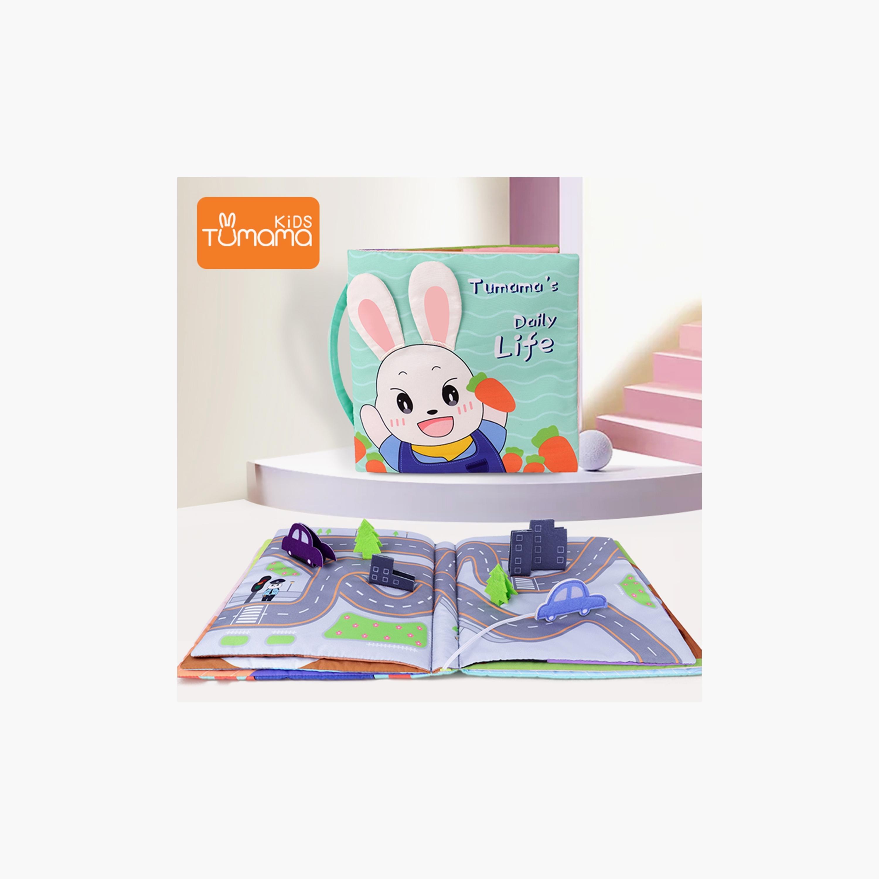 Tumama 3D Daily Life Activity Cloth Book-toys-babyandtoddlertoys-learningtoys-image-6