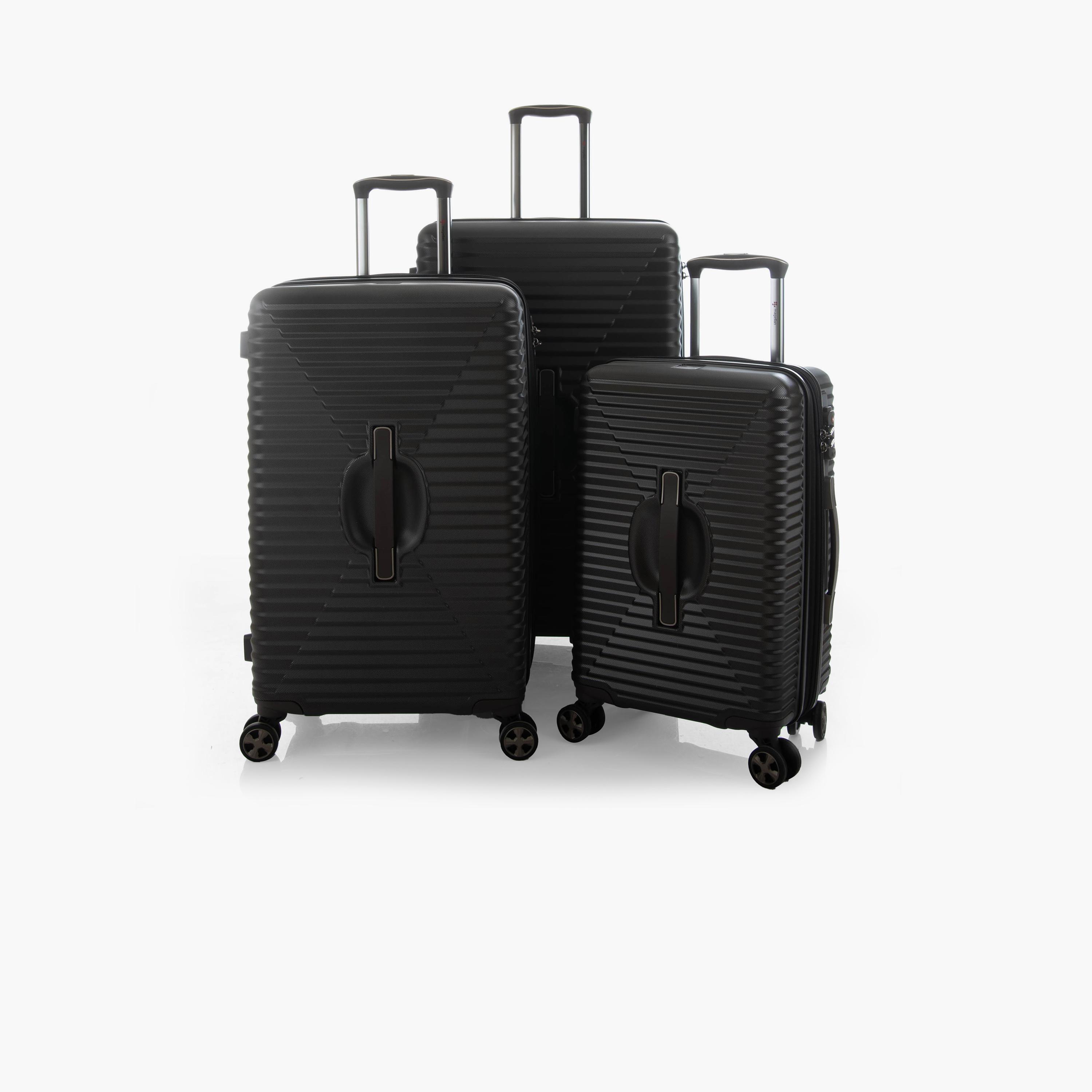 Magellan Set of 3 Polycarbonate with ABS Hardcase 4-Wheeler Spinner Trolley Bag with TSA Lock | GB001/3P-travel-luggagesandbags-luggage-image-1