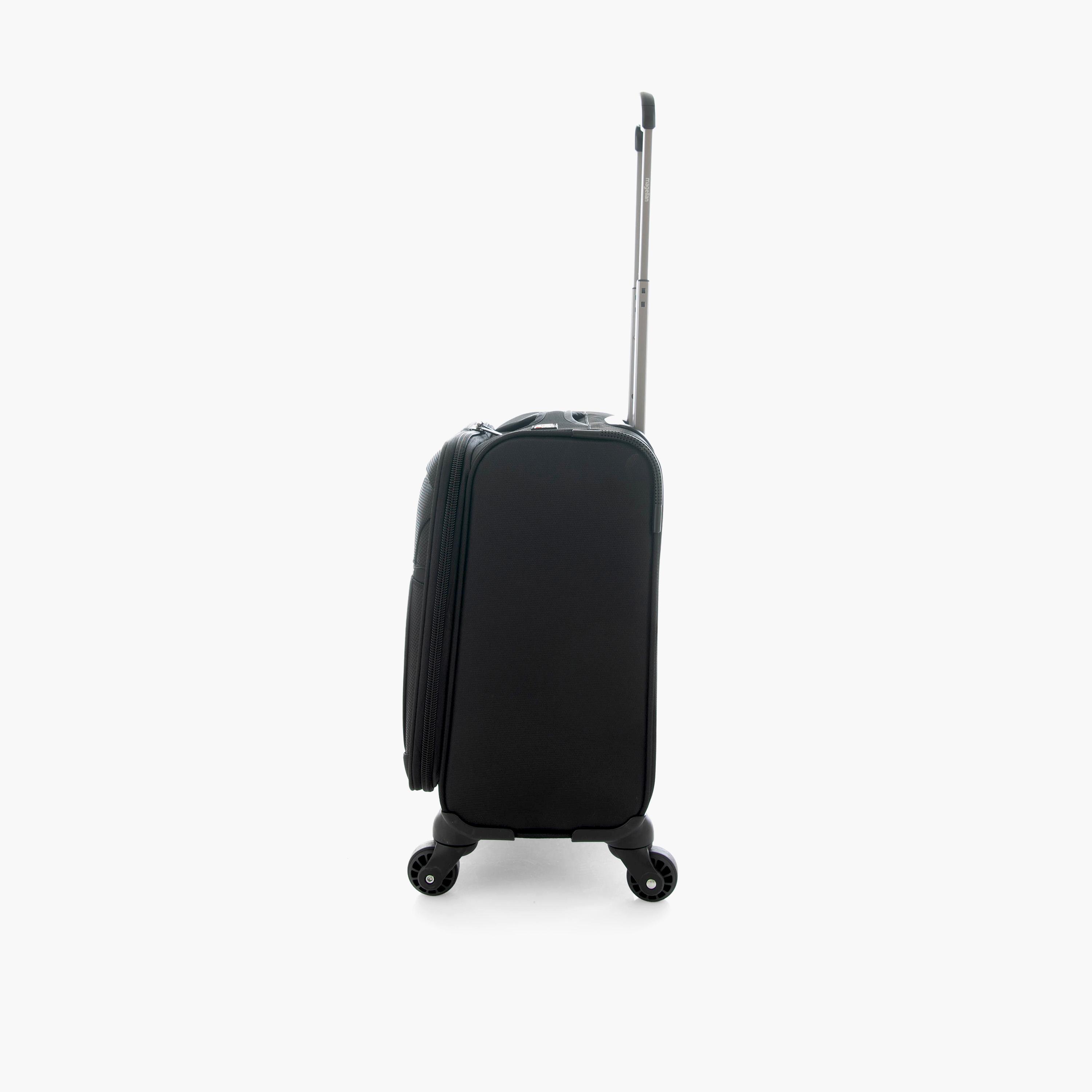Magellan 45 CM Small Cabin Textile Softcase 4-Wheeler Spinner Trolley Bag with Combination Lock | 8237-17-travel-luggagesandbags-luggage-image-7