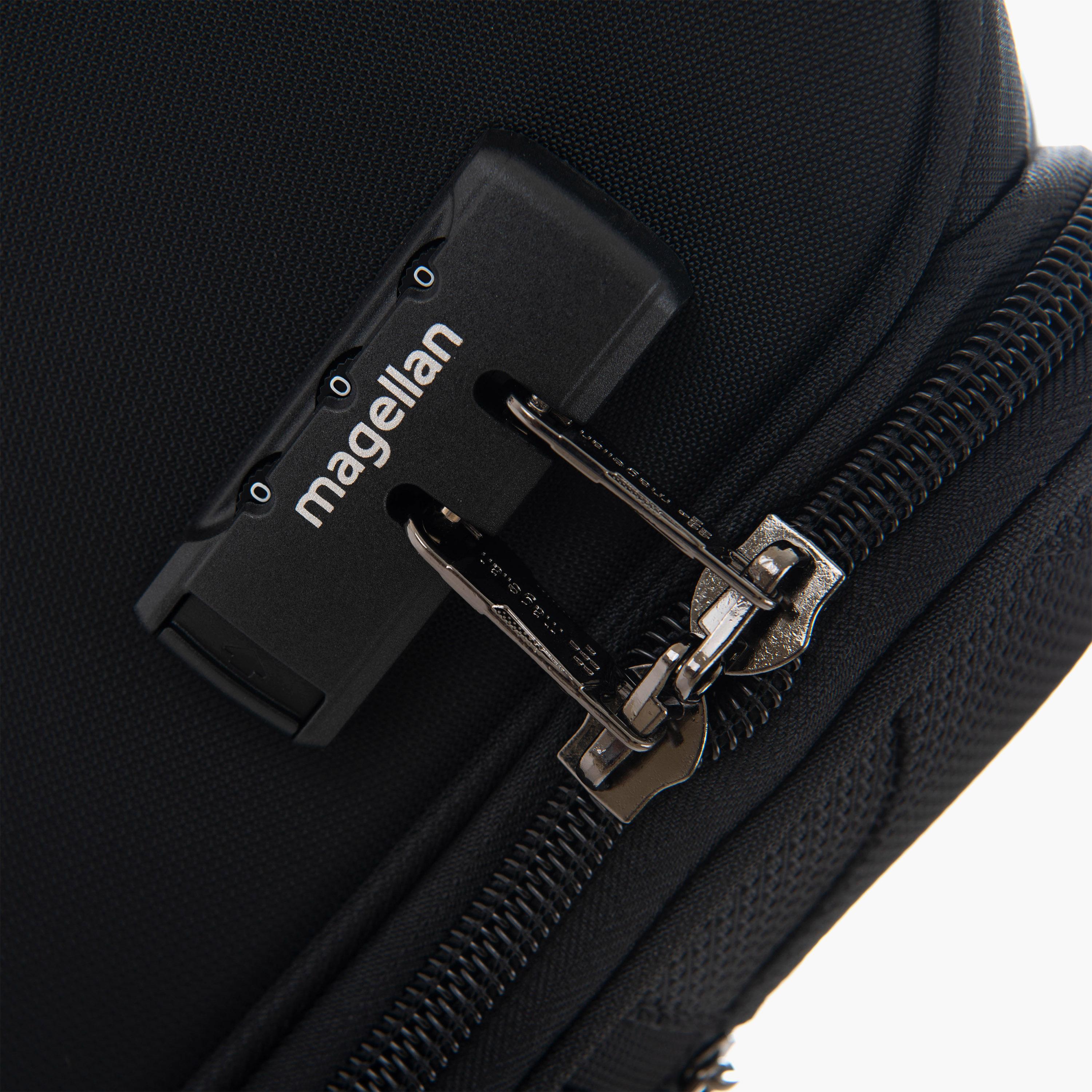 Magellan 45 CM Small Cabin Textile Softcase 4-Wheeler Spinner Trolley Bag with Combination Lock | 8237-17-travel-luggagesandbags-luggage-image-8