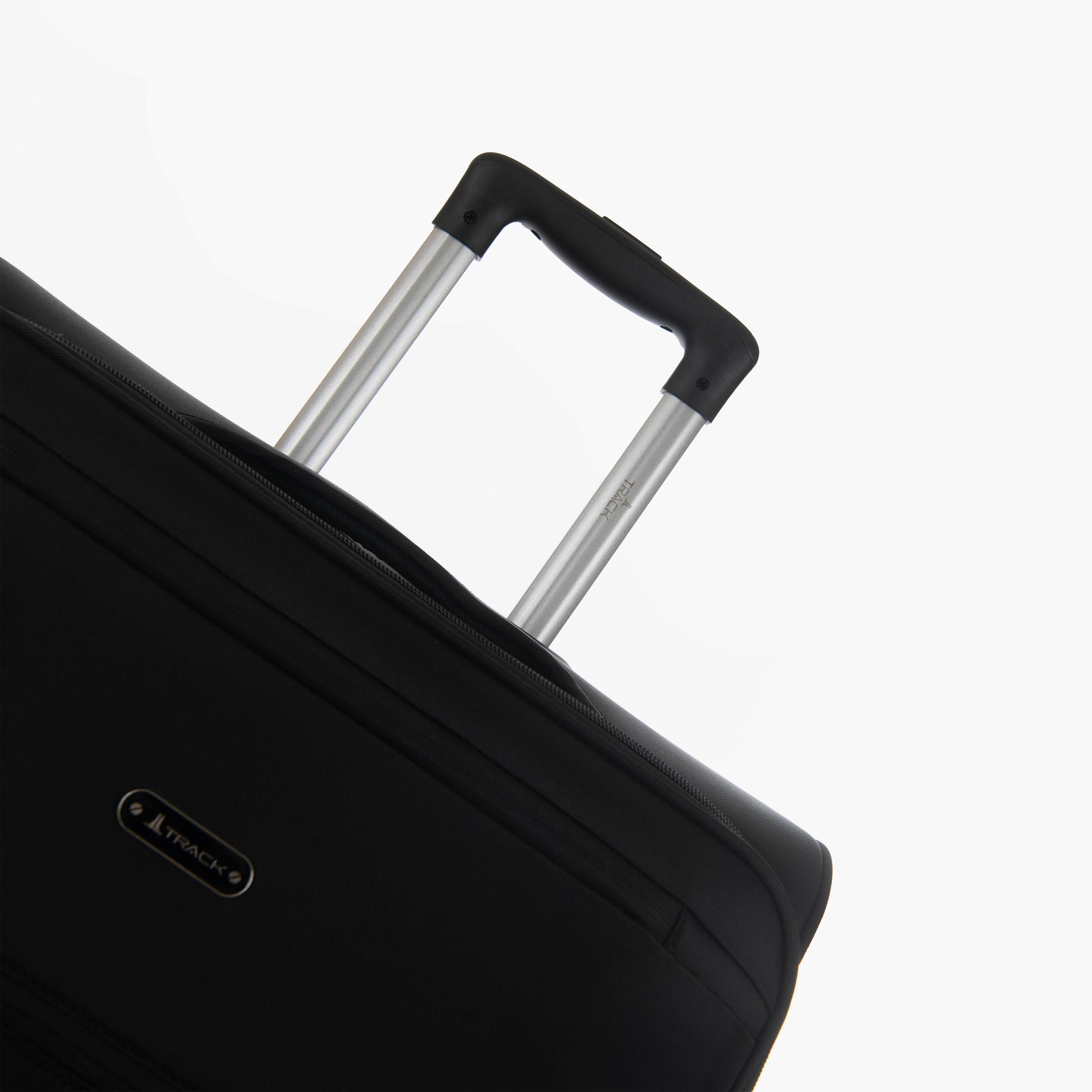 Track Set of 3 Textile Softcase 4-Wheeler Spinner Trolley Bag with Combination Lock | 8255/3P-travel-luggagesandbags-luggage-image-10