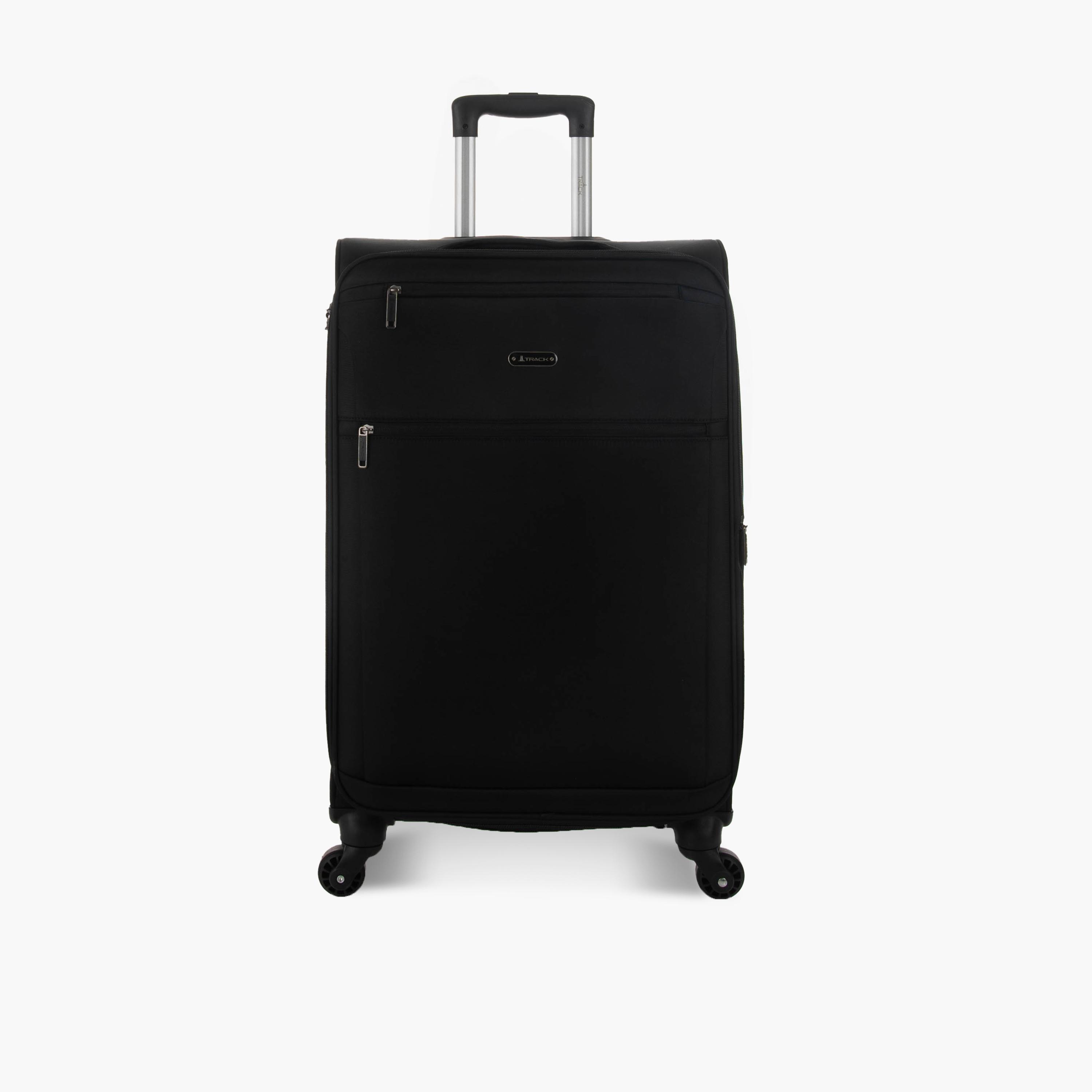 Track Set of 3 Textile Softcase 4-Wheeler Spinner Trolley Bag with Combination Lock | 8255/3P-travel-luggagesandbags-luggage-image-4