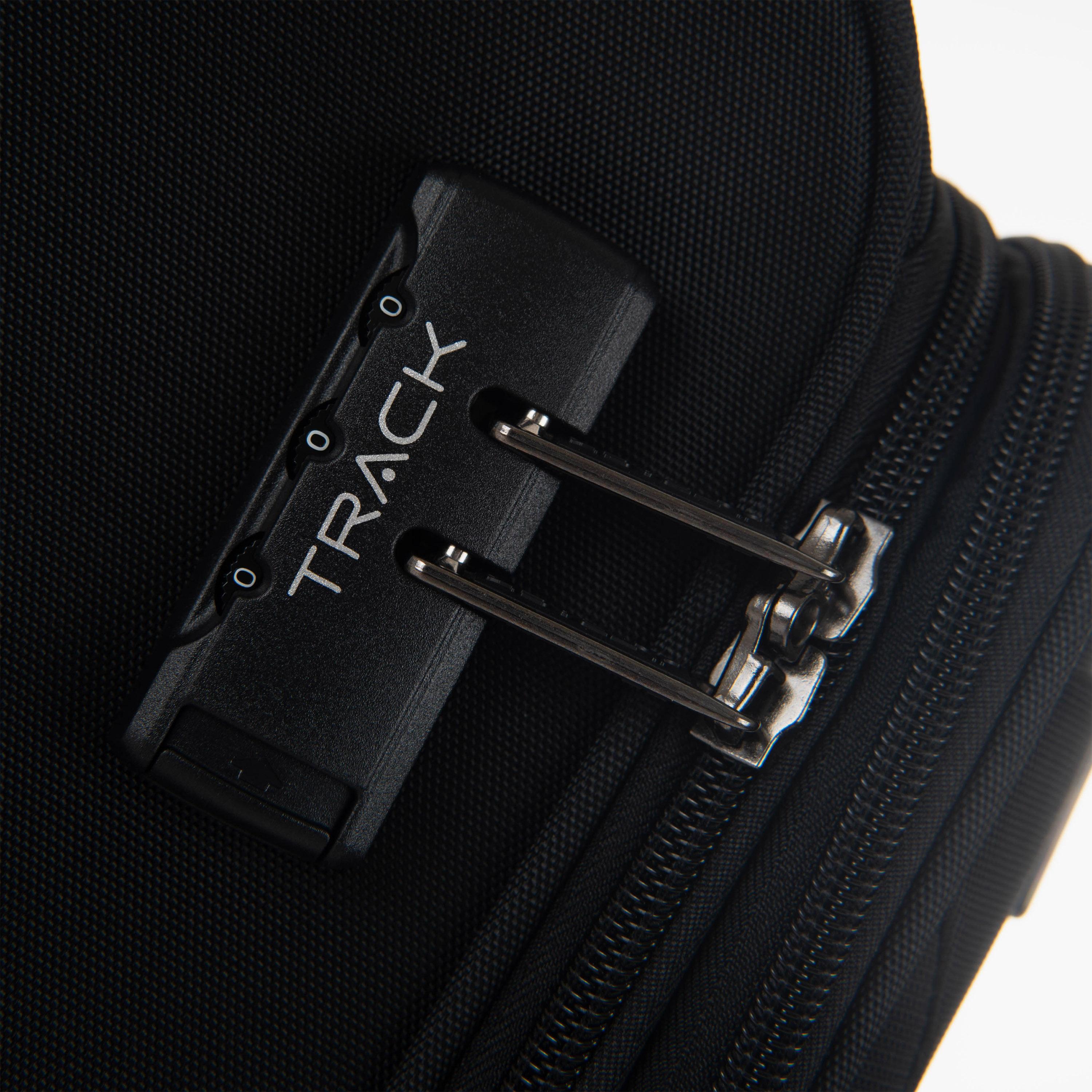 Track Set of 3 Textile Softcase 4-Wheeler Spinner Trolley Bag with Combination Lock | 8255/3P-travel-luggagesandbags-luggage-image-7