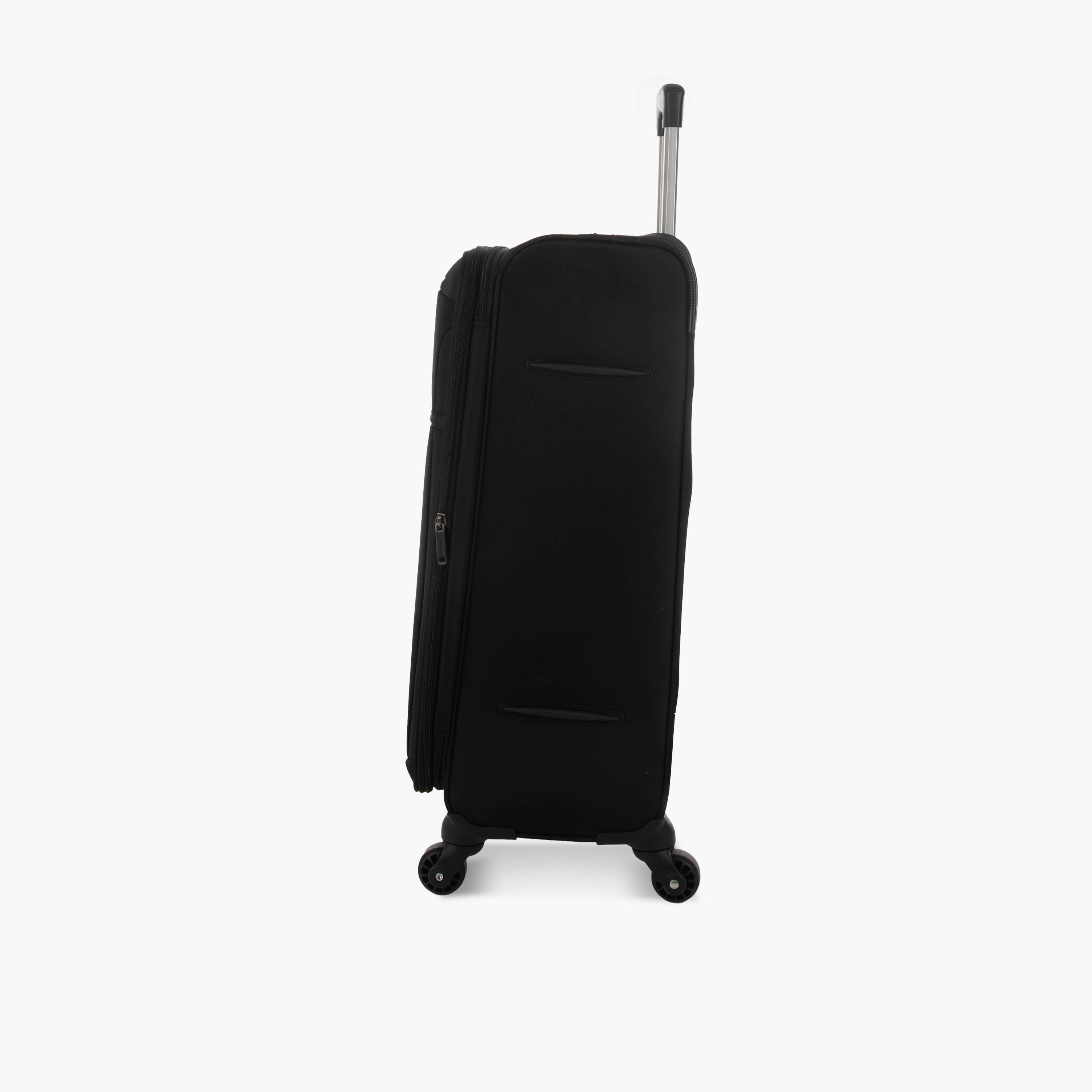 Track Set of 3 Textile Softcase 4-Wheeler Spinner Trolley Bag with Combination Lock | 8255/3P-travel-luggagesandbags-luggage-image-8