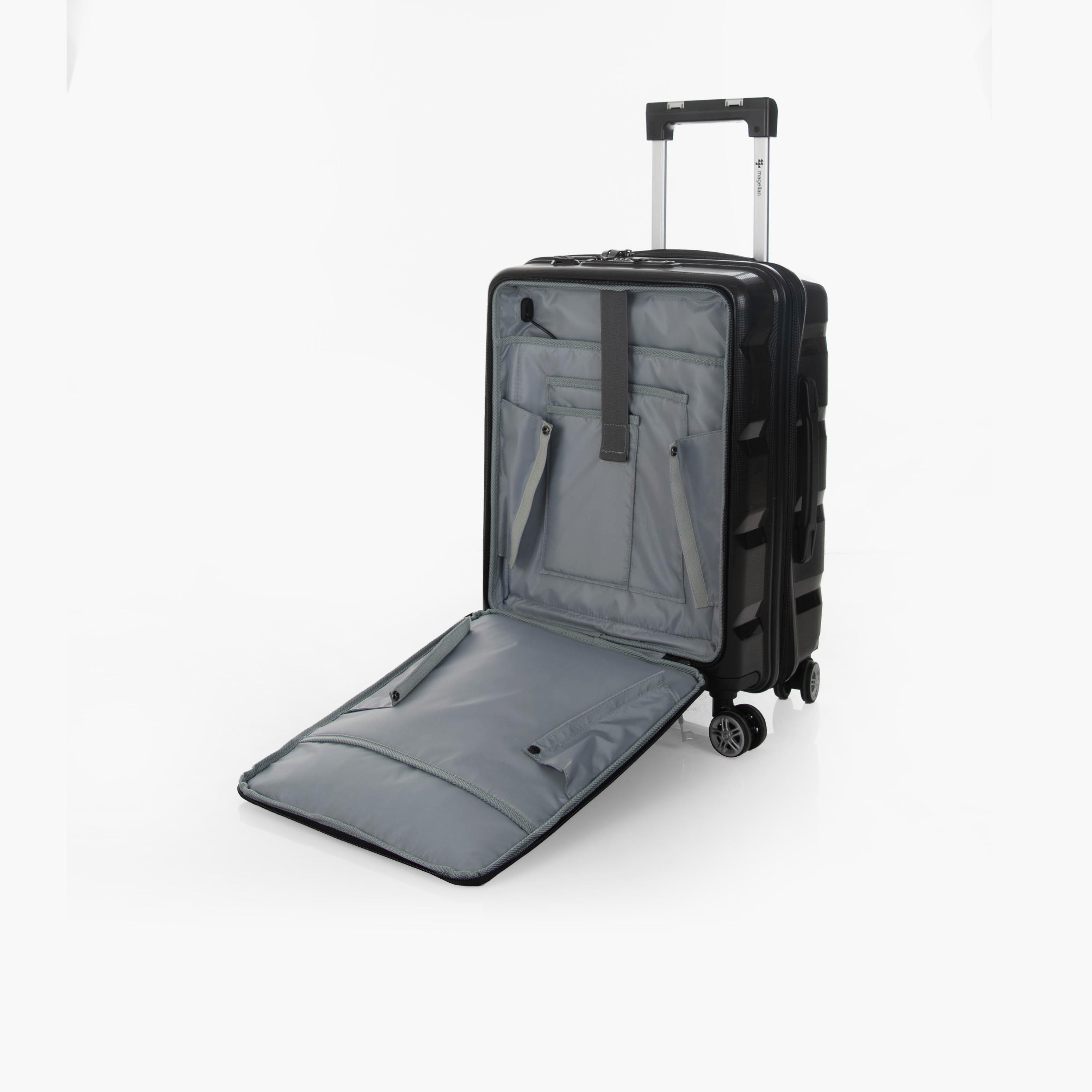 Magellan 50 CM Small Cabin Polypropylene Hardcase 4-Wheeler Spinner Trolley Bag with TSA Lock | IC21-RB-20-travel-luggagesandbags-luggage-image-5