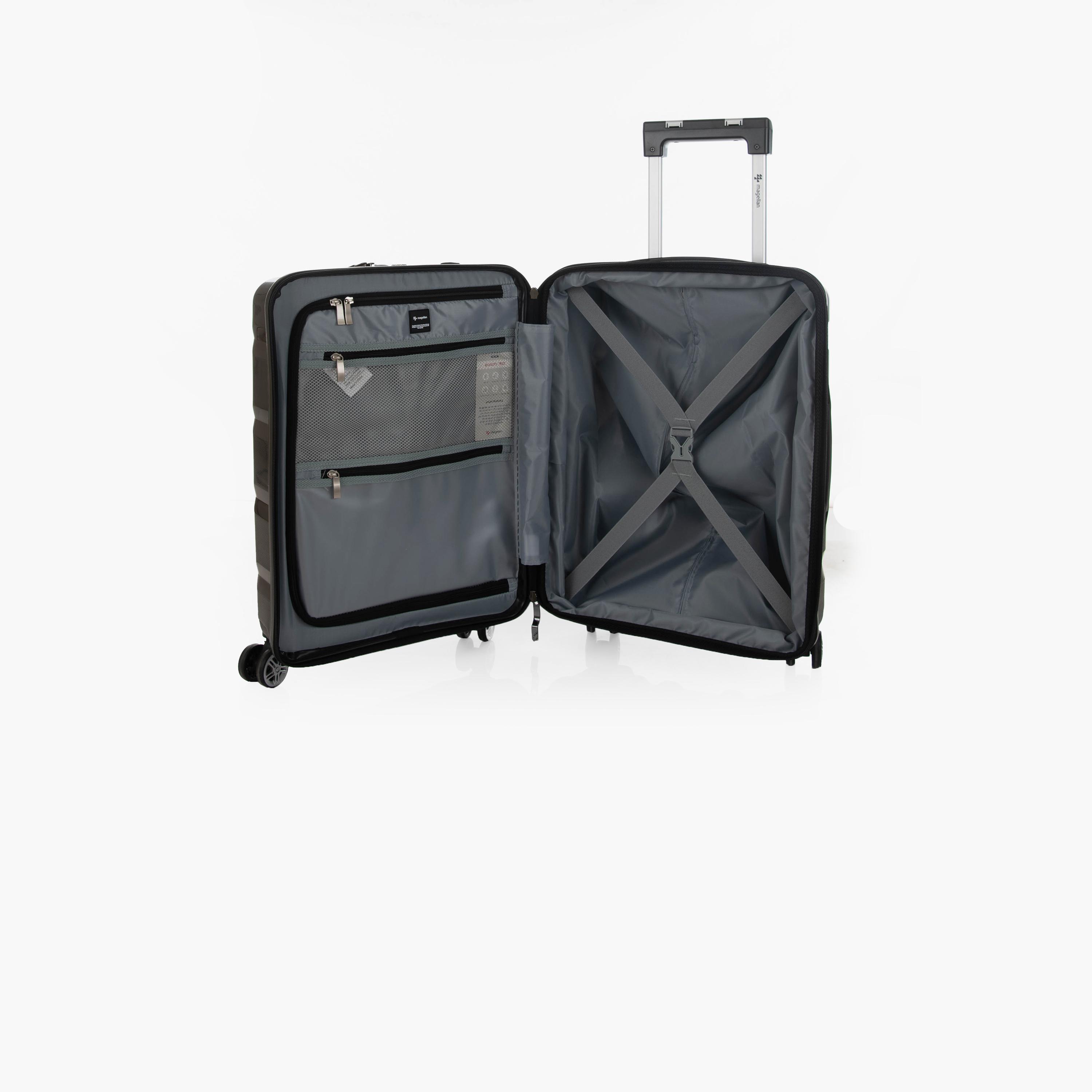Magellan 50 CM Small Cabin Polypropylene Hardcase 4-Wheeler Spinner Trolley Bag with TSA Lock | IC21-RB-20-travel-luggagesandbags-luggage-image-6