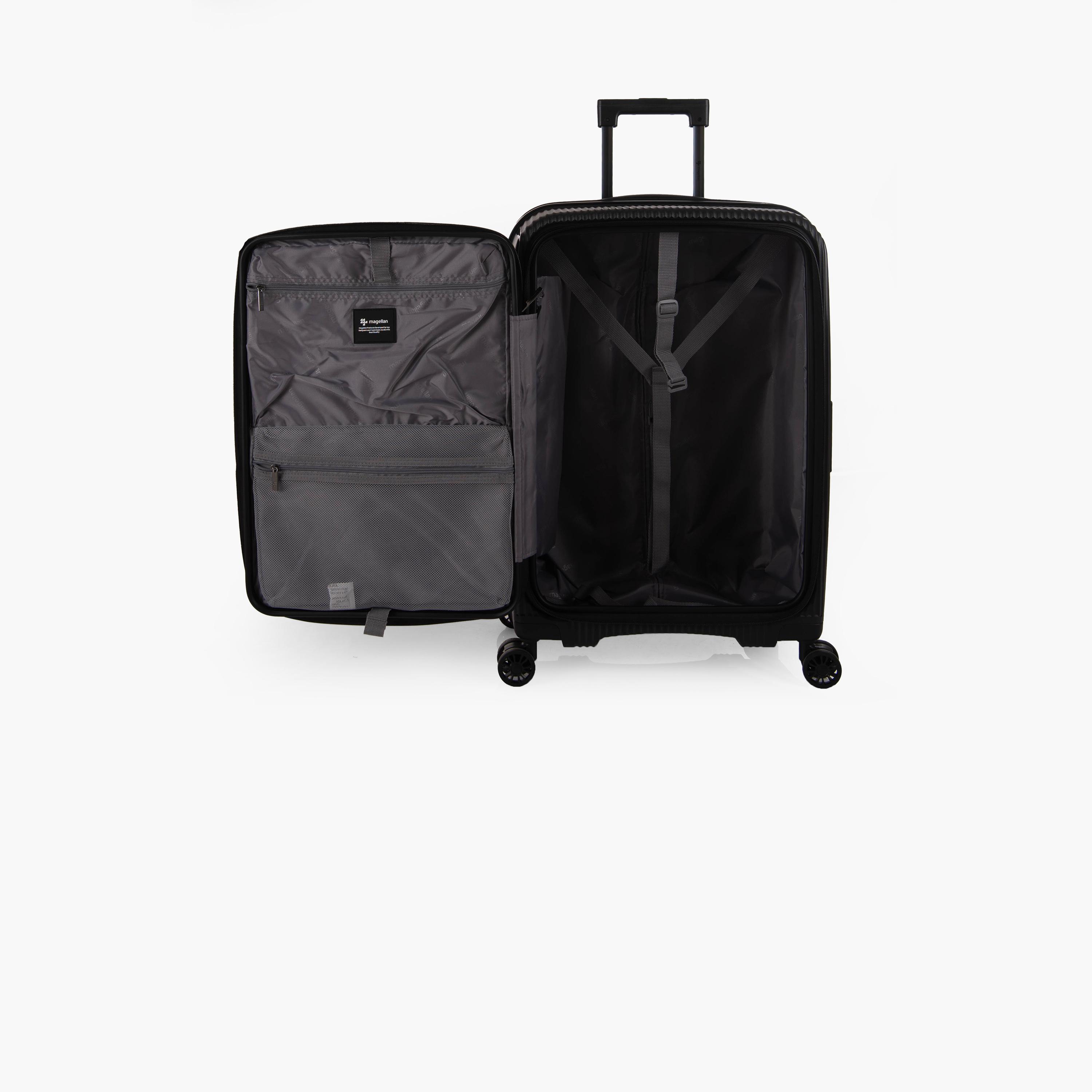 Magellan Set of 3 Polypropylene Hardcase 4-Wheeler Spinner Trolley Bag with TSA Lock | PPZDT/3P-travel-luggagesandbags-luggage-image-5